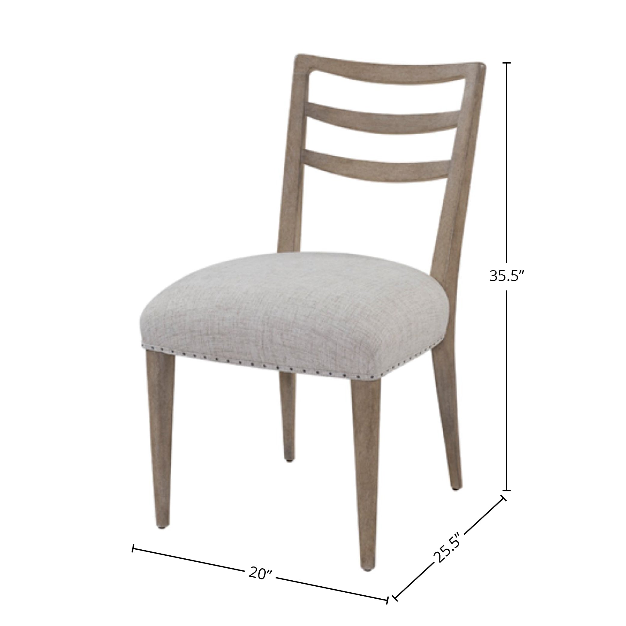 Ladderback Dining Chair, Set of 2
