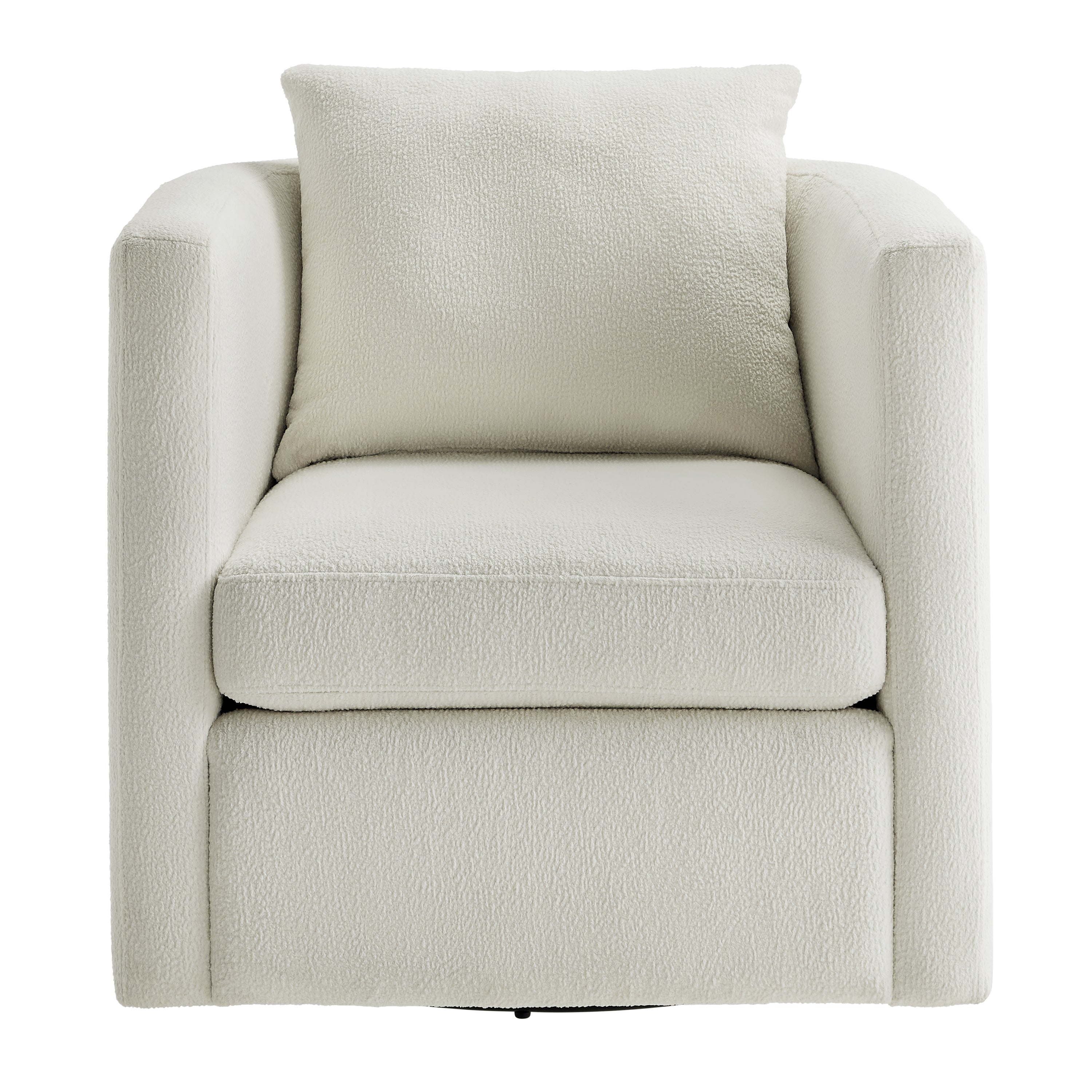 Sutton Swivel Barrel Chair with Performance Fabric