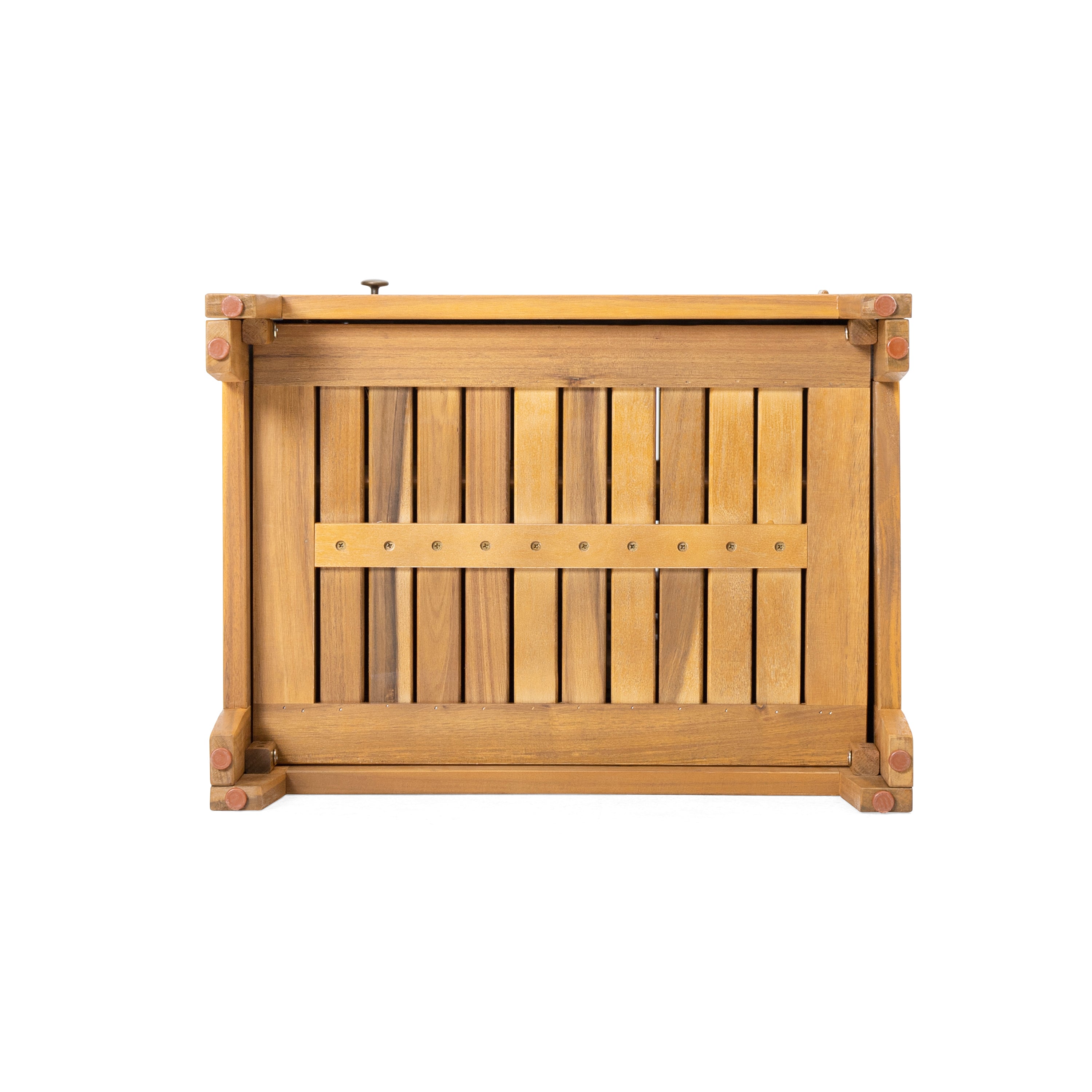 Outdoor Acacia Wood Cabinet with Doors and Shelves
