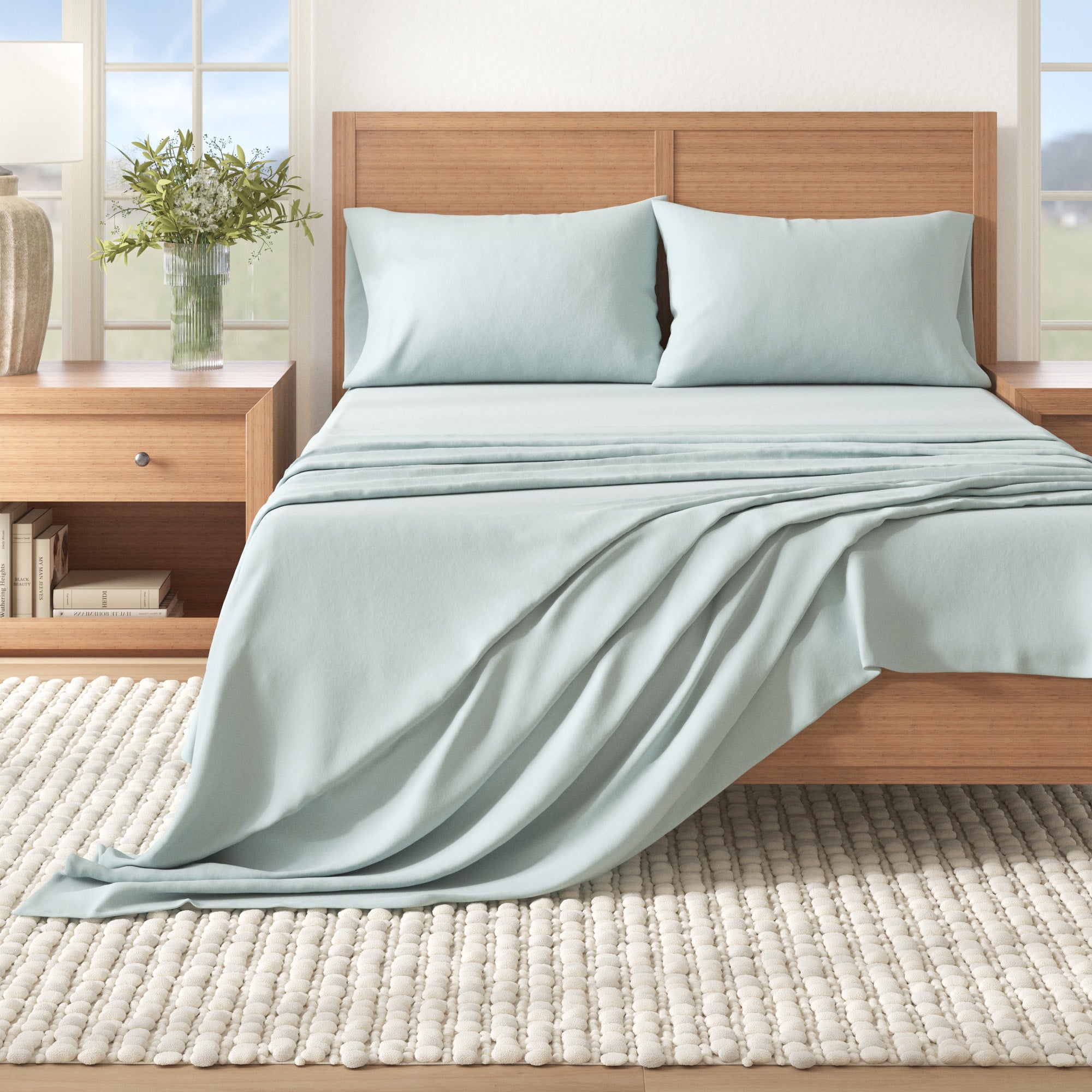 100% Turkish Cotton Flannel Sheet Sets