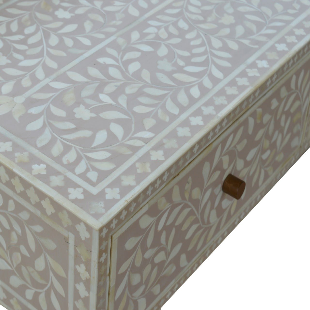 Floral Pattern Console Table - Console Tables