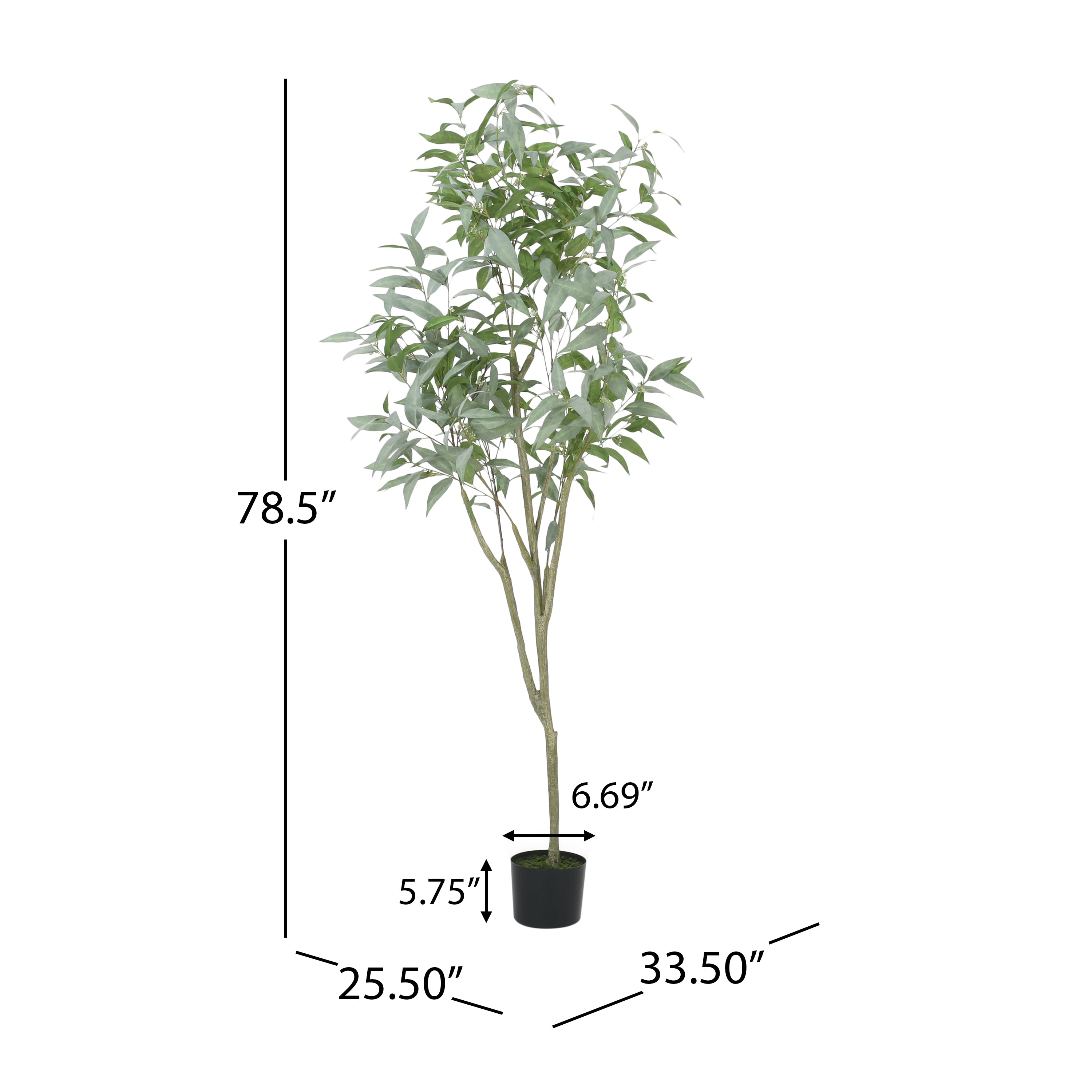Eucalyptus Faux Bonsai Tree