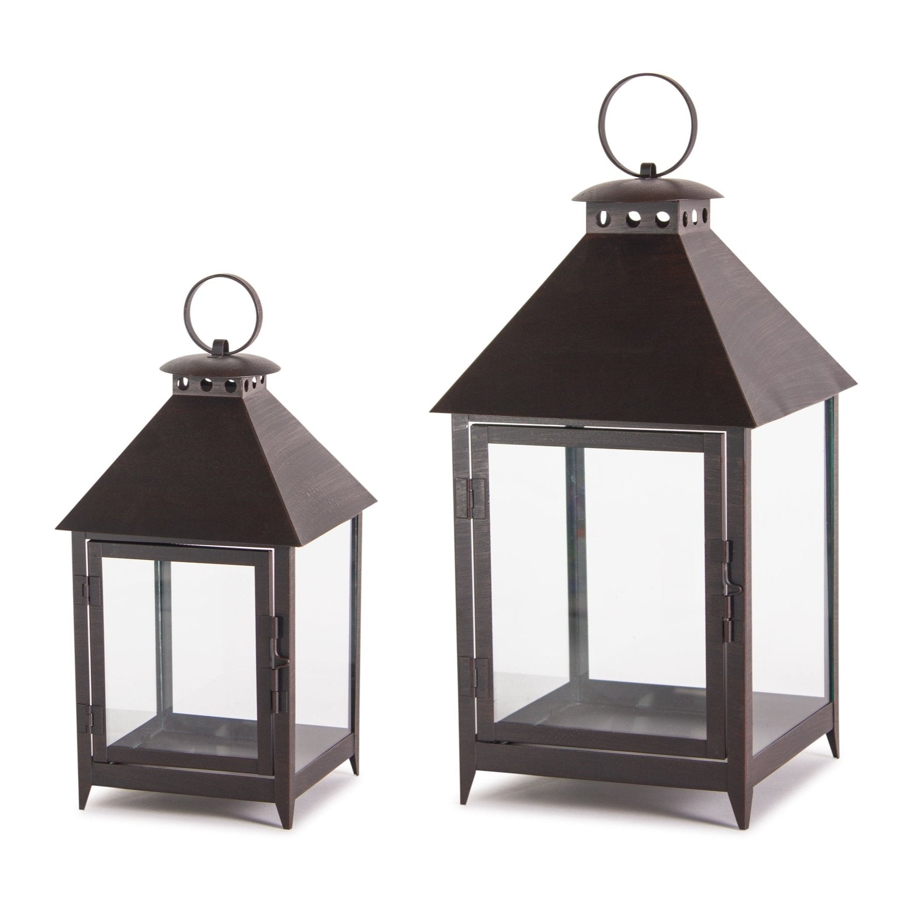 Pier 1 Footed Lantern
