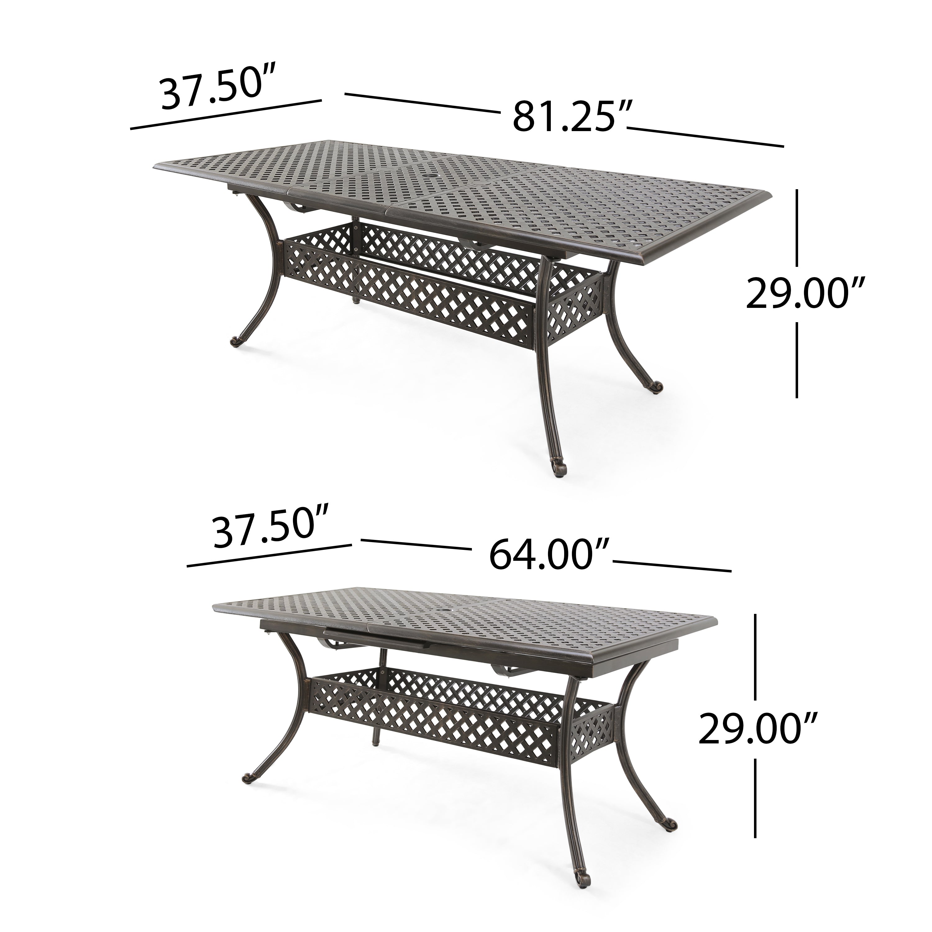 Outdoor Expandable Dining Table