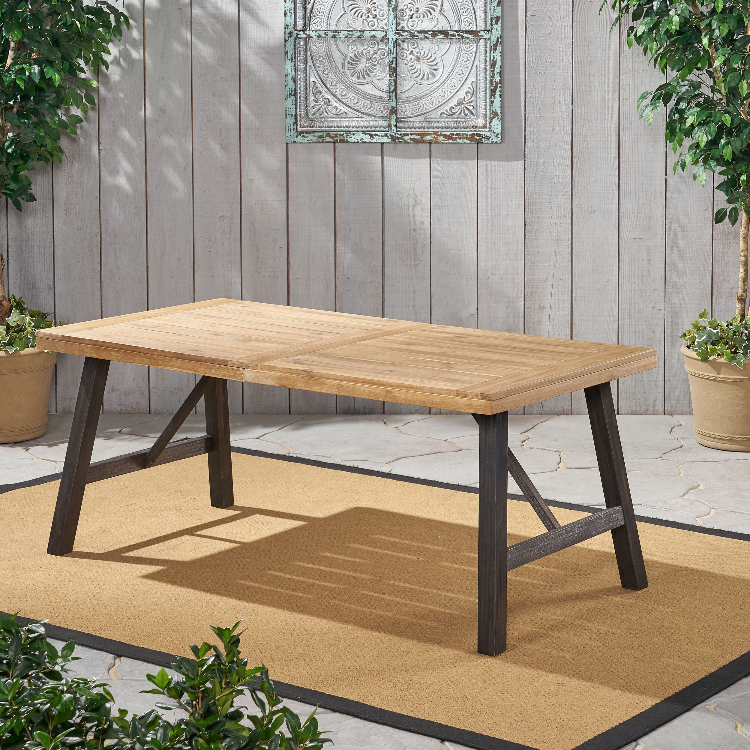 Outdoor Weather-Resistant Dining Table