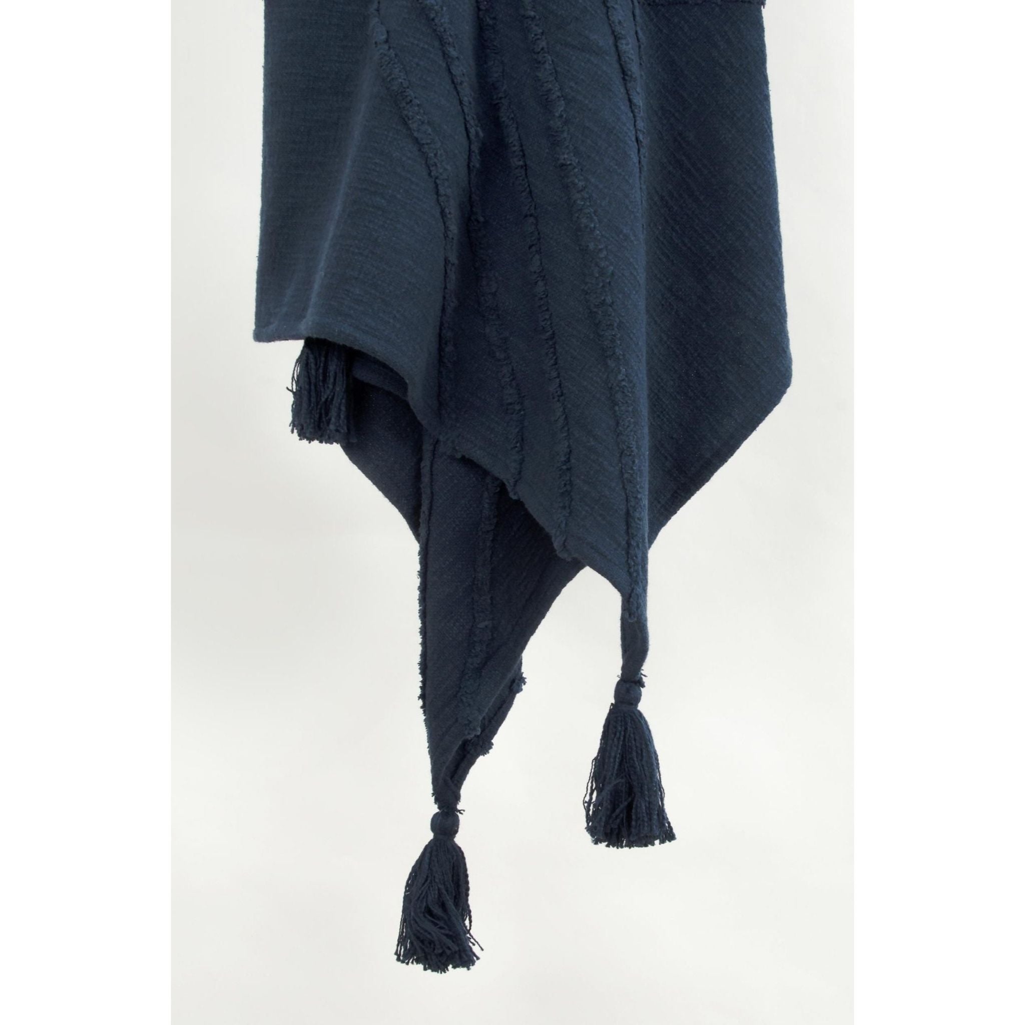 Geometric 100% Woven Textured Cotton Throw - Throws