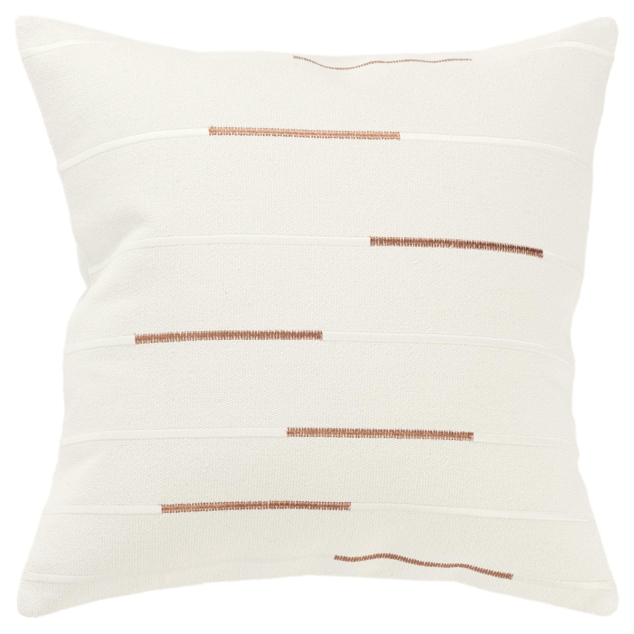 Geometric Stripes Square Pillow - Square Pillows