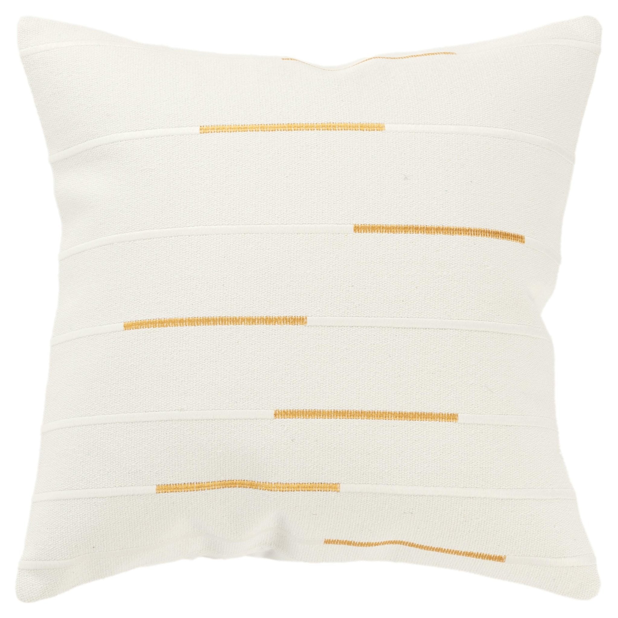 Geometric Stripes Square Pillow - Square Pillows
