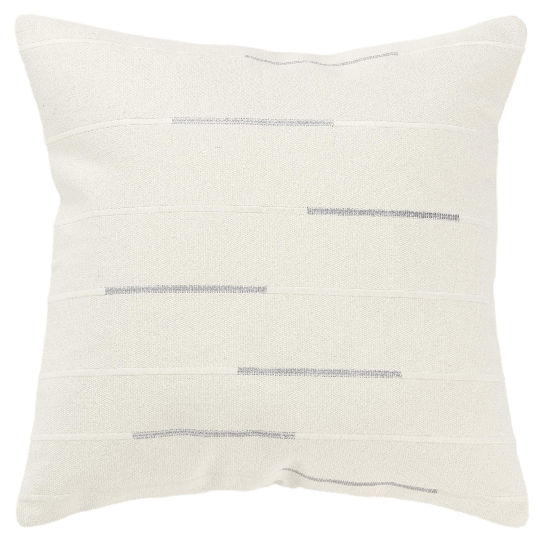 Geometric Stripes Square Pillow - Square Pillows