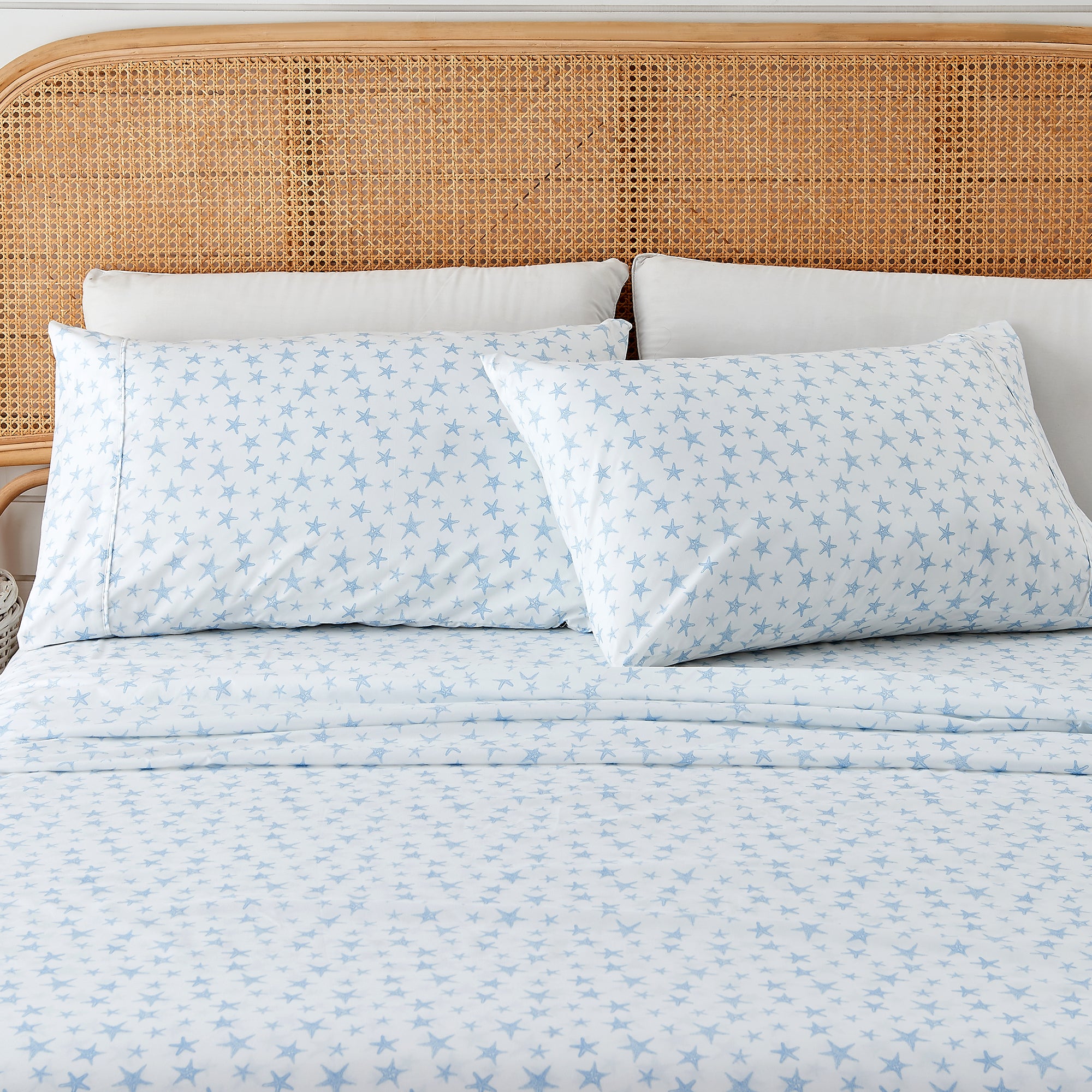 Coastal Printed Microfiber Sheet Set
