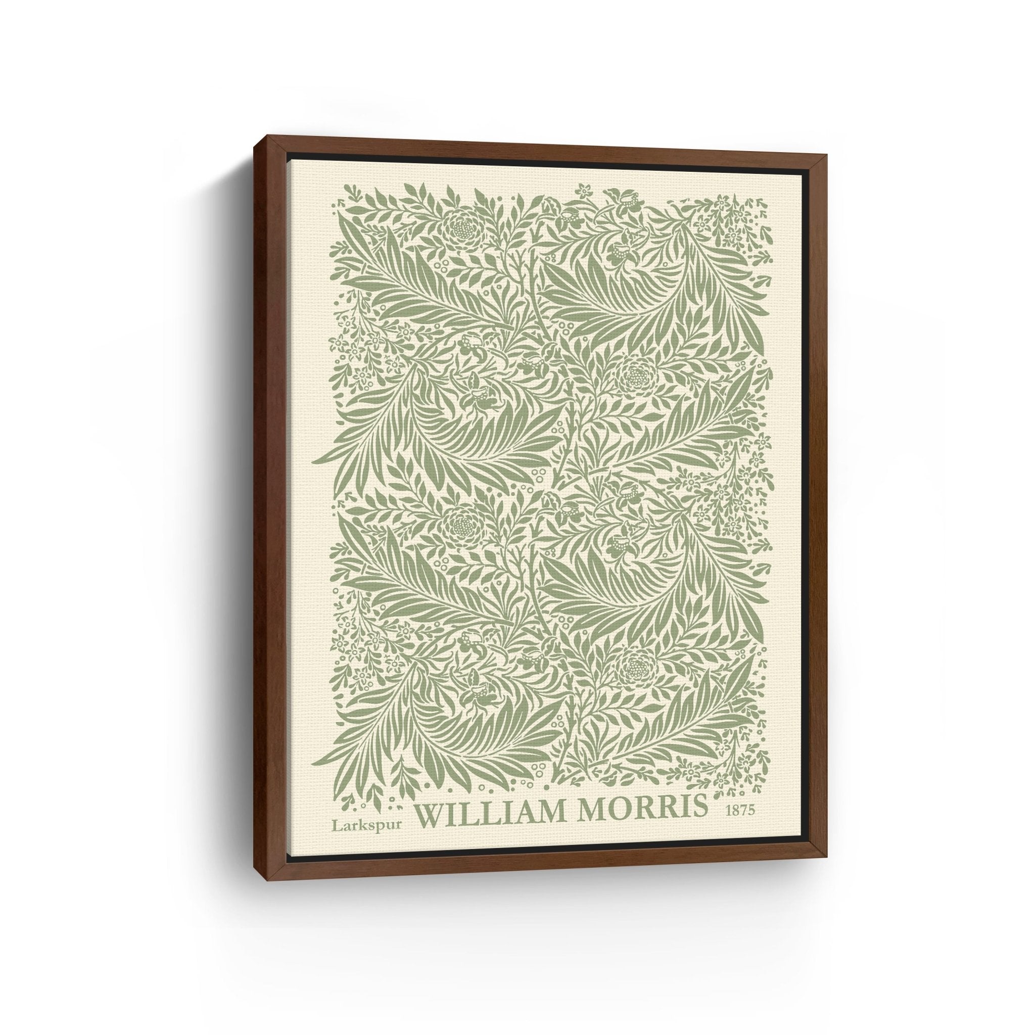Green Larkspur Canvas Giclee - Canvas Wall Art