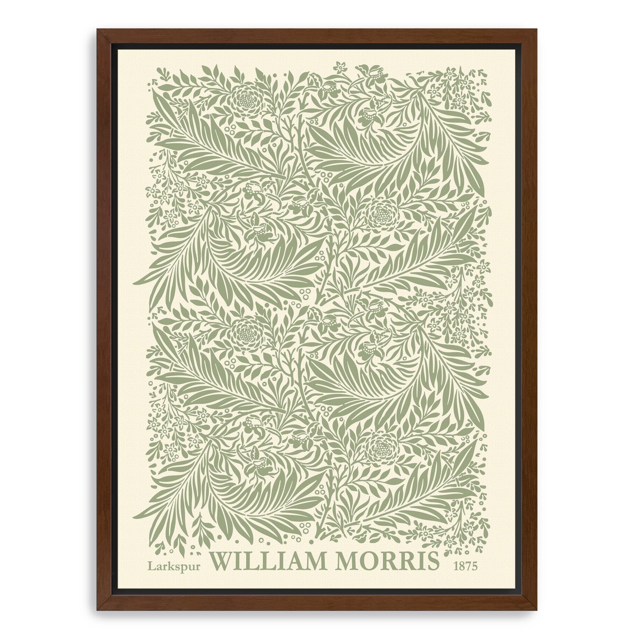 Green Larkspur Canvas Giclee - Canvas Wall Art