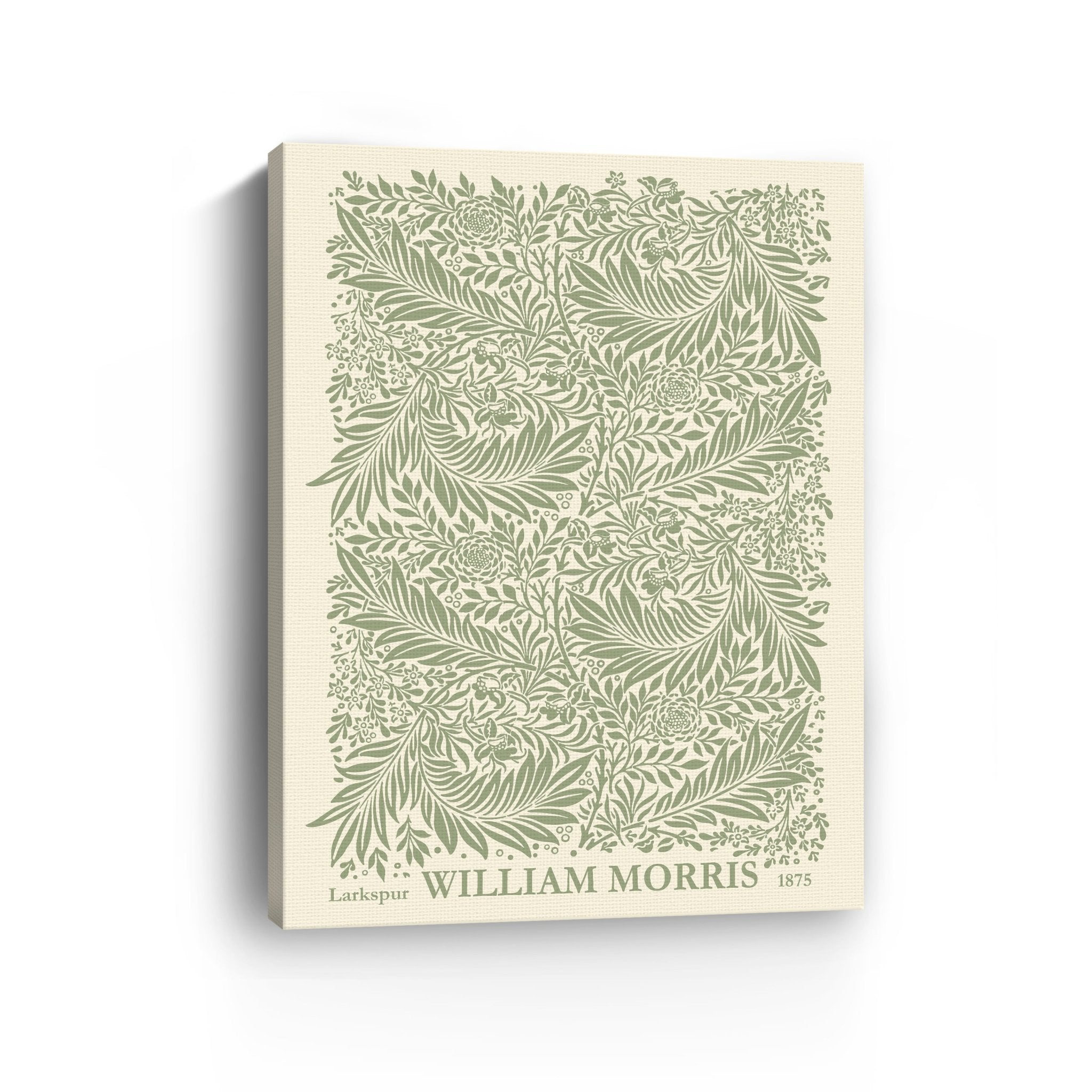 Green Larkspur Canvas Giclee - Canvas Wall Art