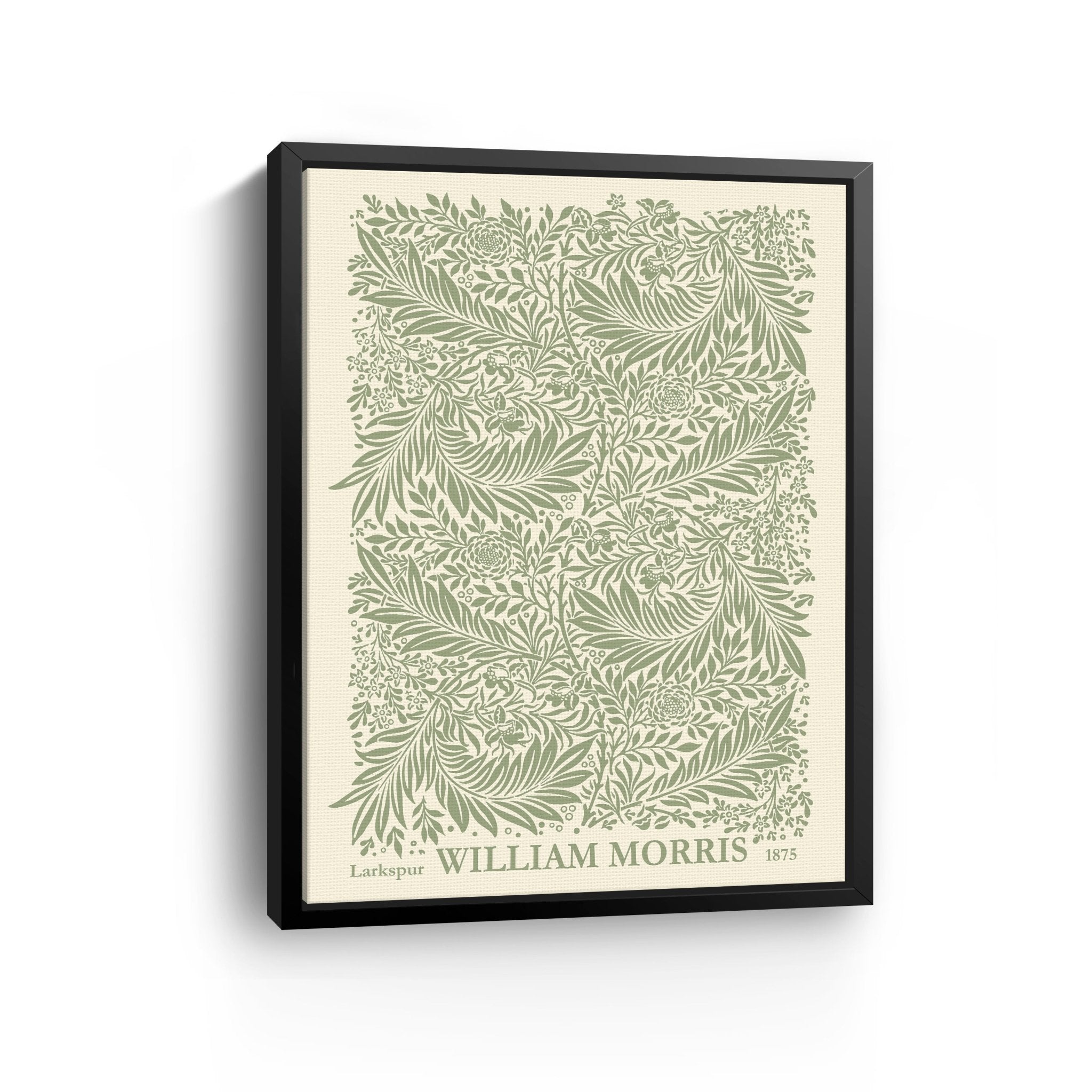 Green Larkspur Canvas Giclee - Canvas Wall Art