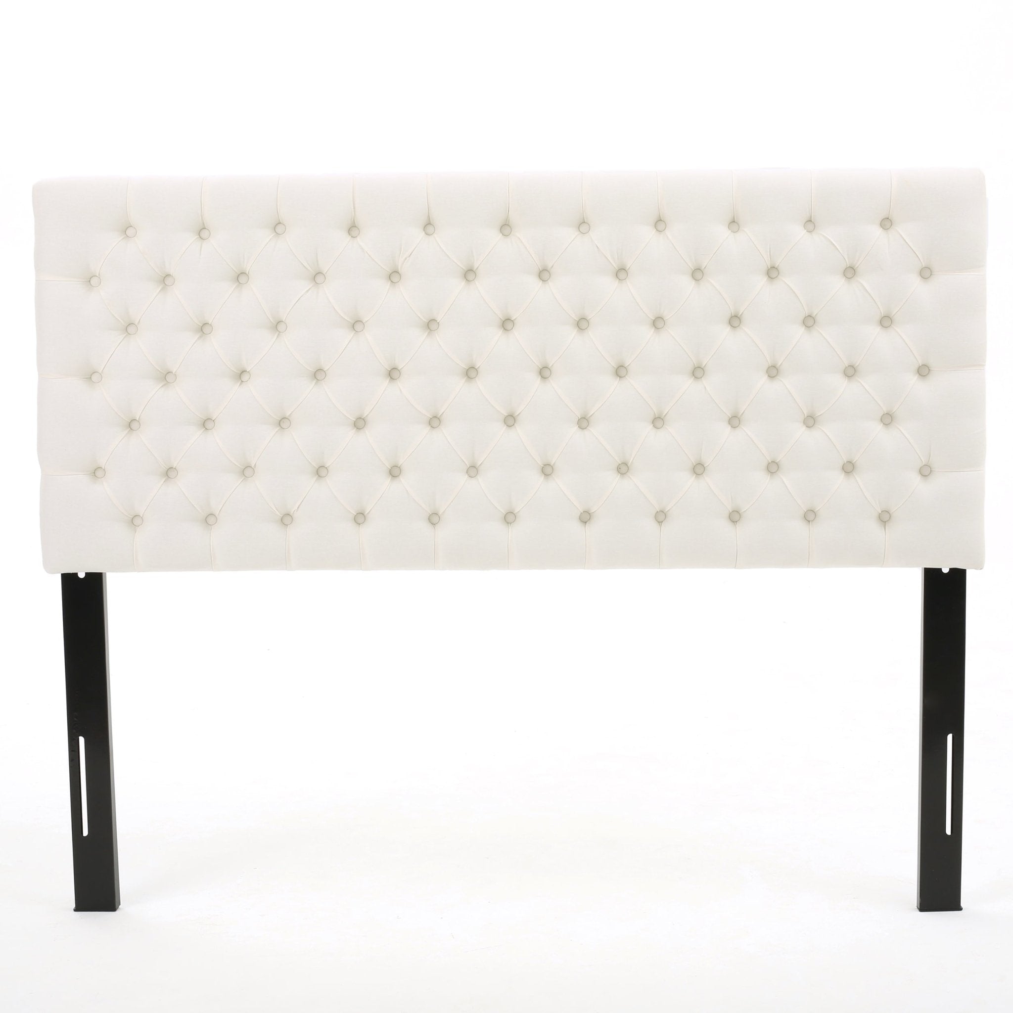 Headboard with Diamond Tufted Design - Beds