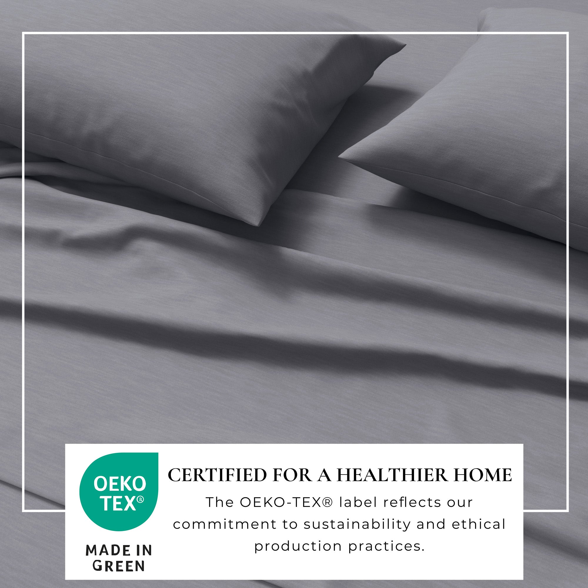 Cotton Heathered Melange Jersey Knit Sheet Set