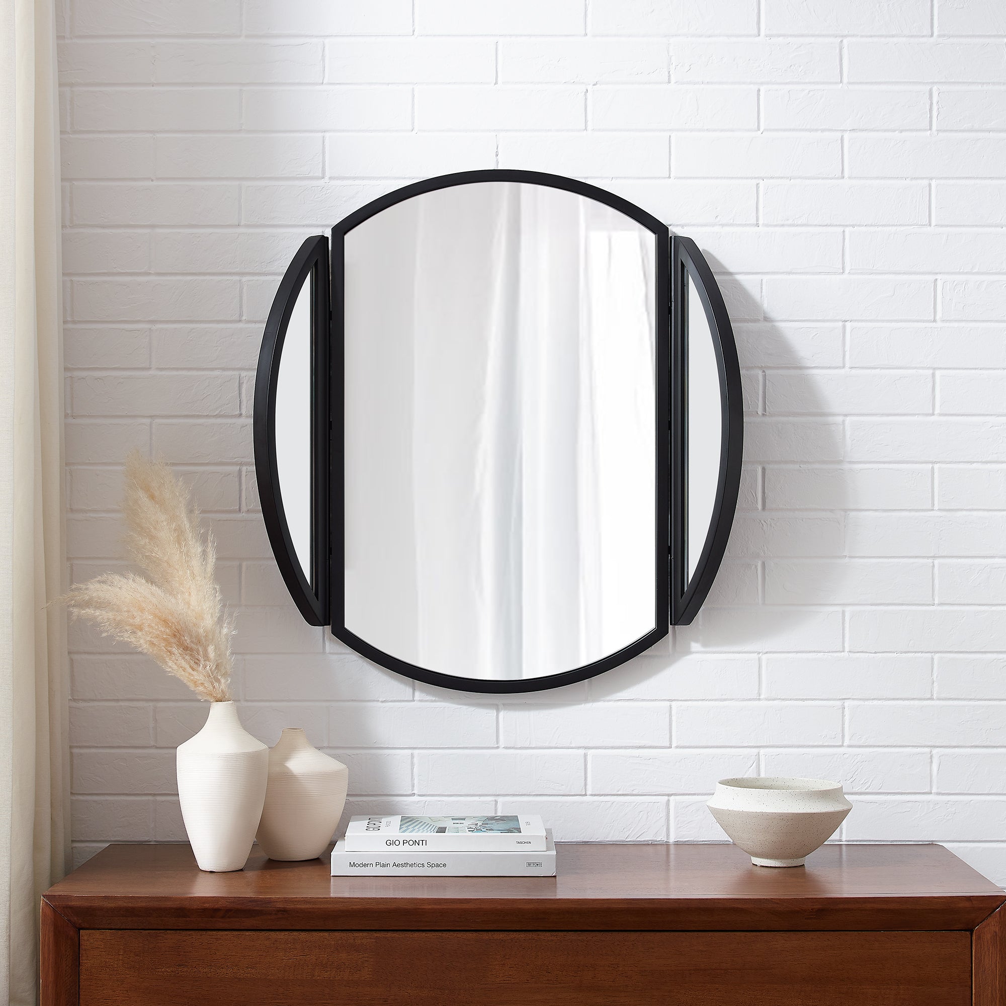 Hinge Round Wall Mirror - Mirrors