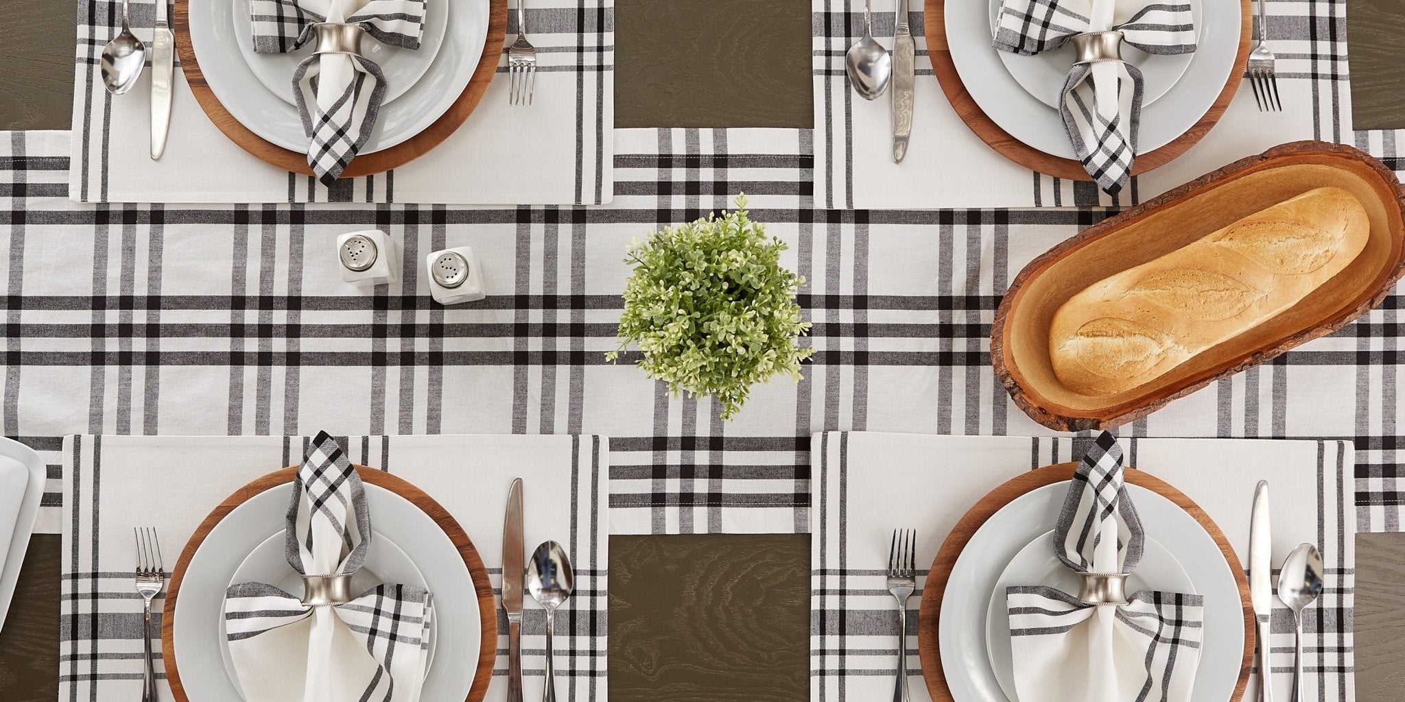 Homestead Plaid Table Runner 14X72 - Table Runners