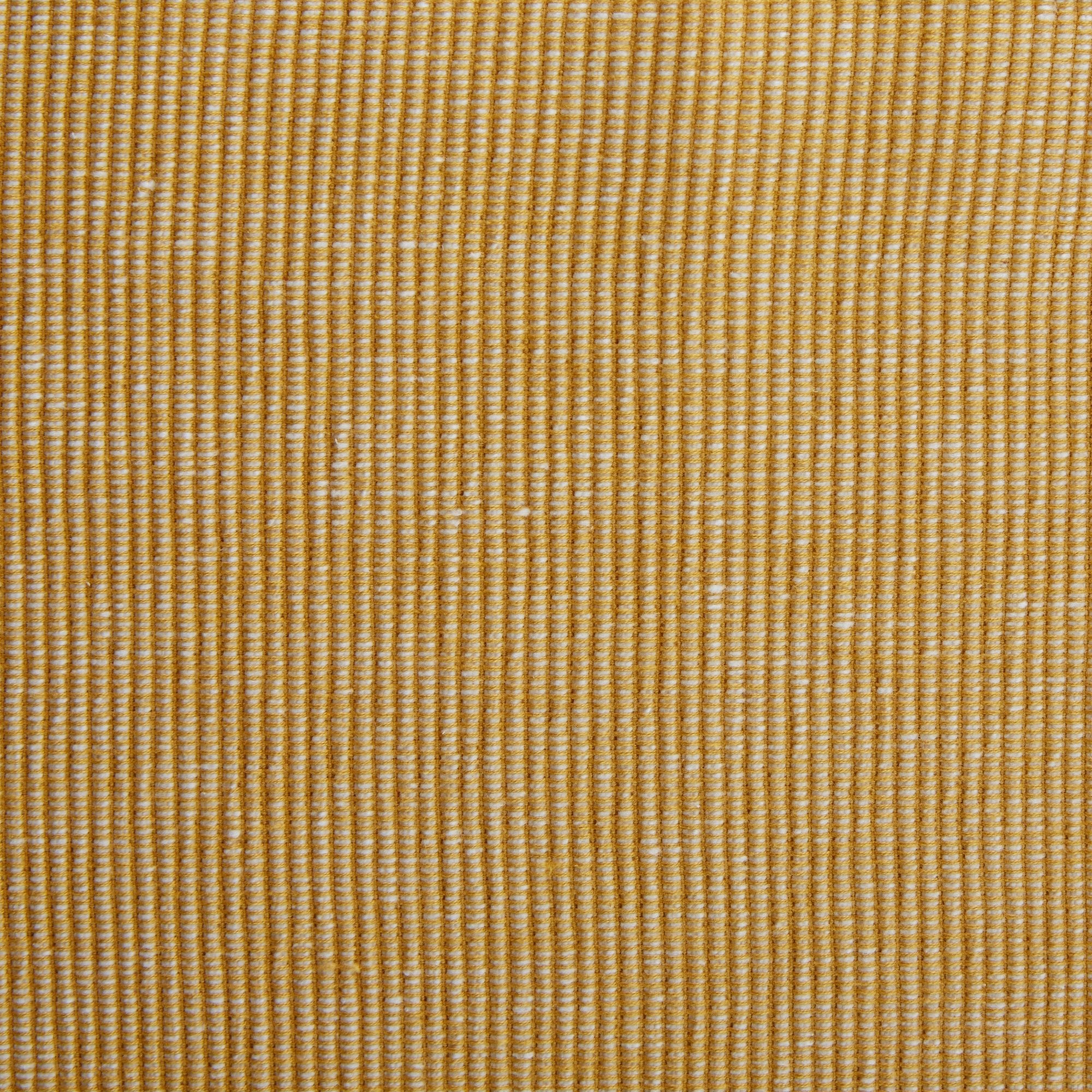 Honey Gold/White 2 - Tone Ribbed Table Runner 13X108 - Table Runners