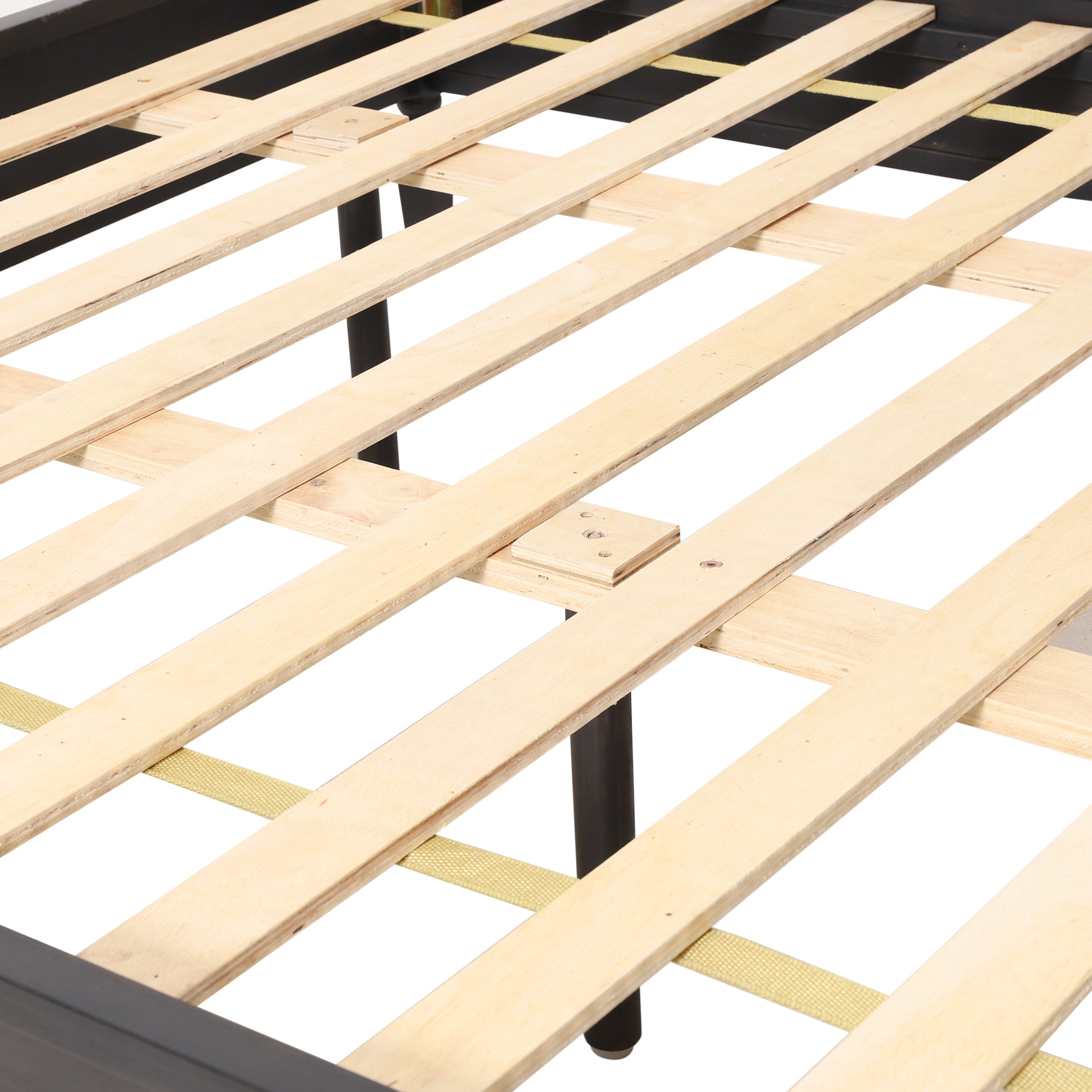 Balikos Solid Wood Queen Bed