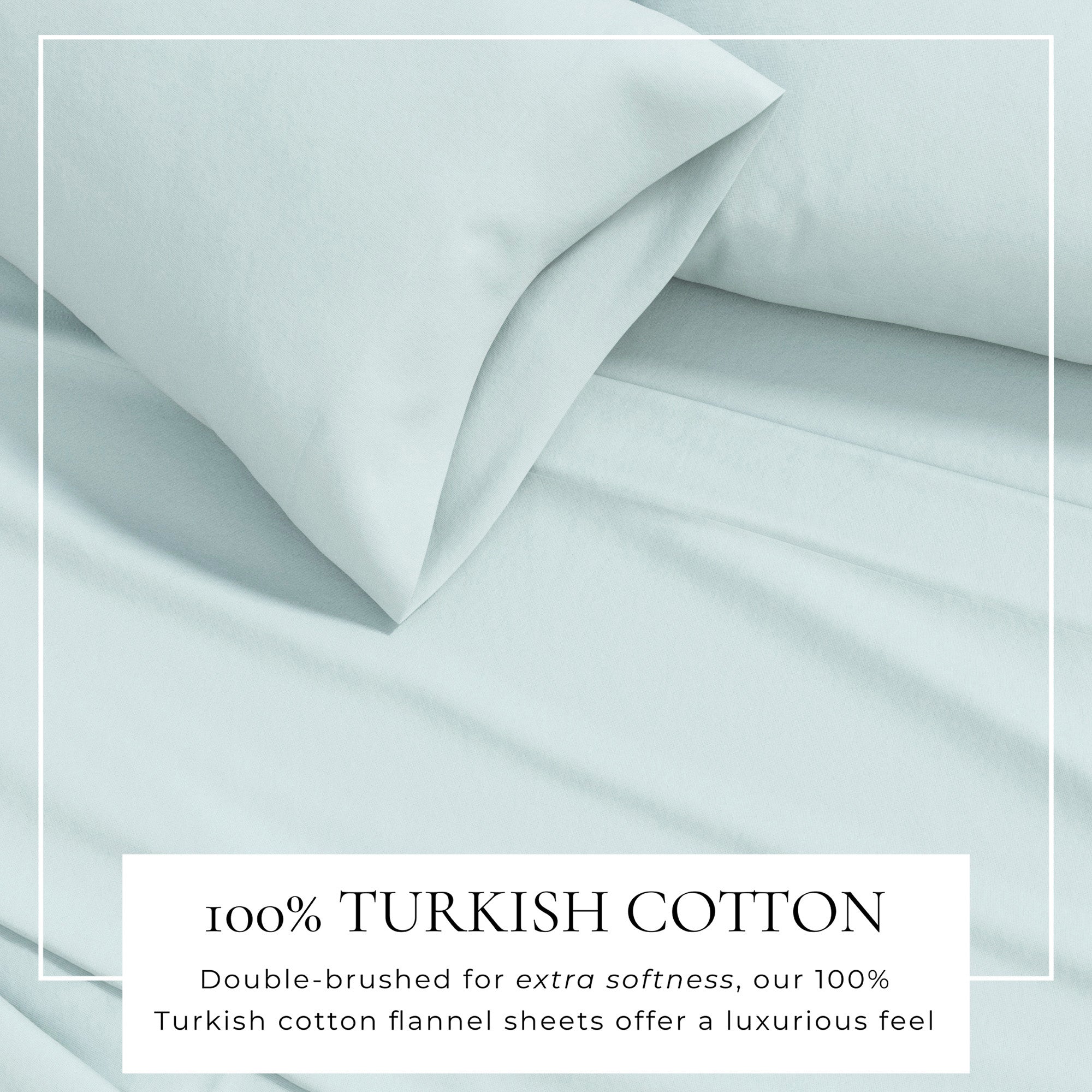 100% Turkish Cotton Flannel Sheet Sets