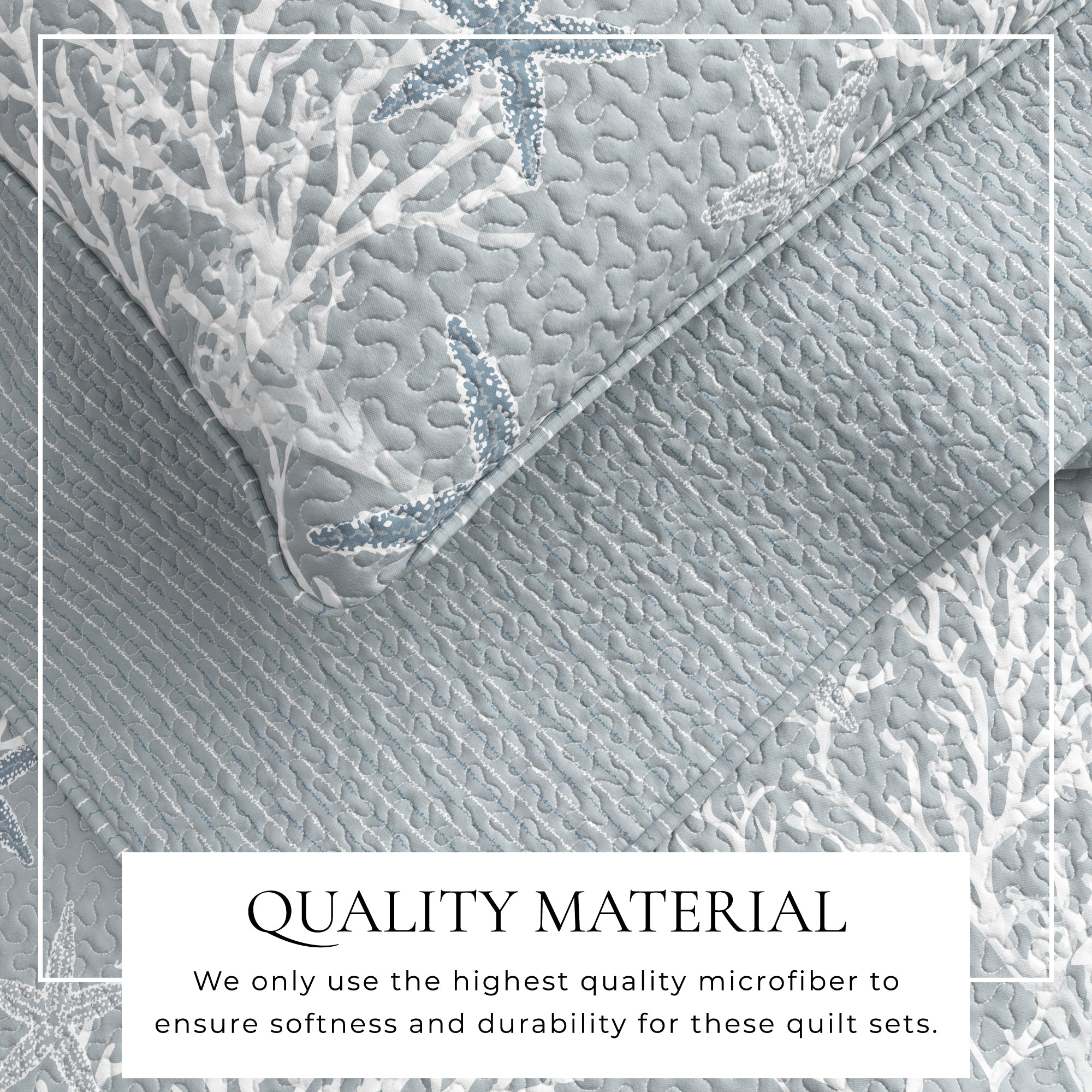 Coastal Quilt Set with Shams