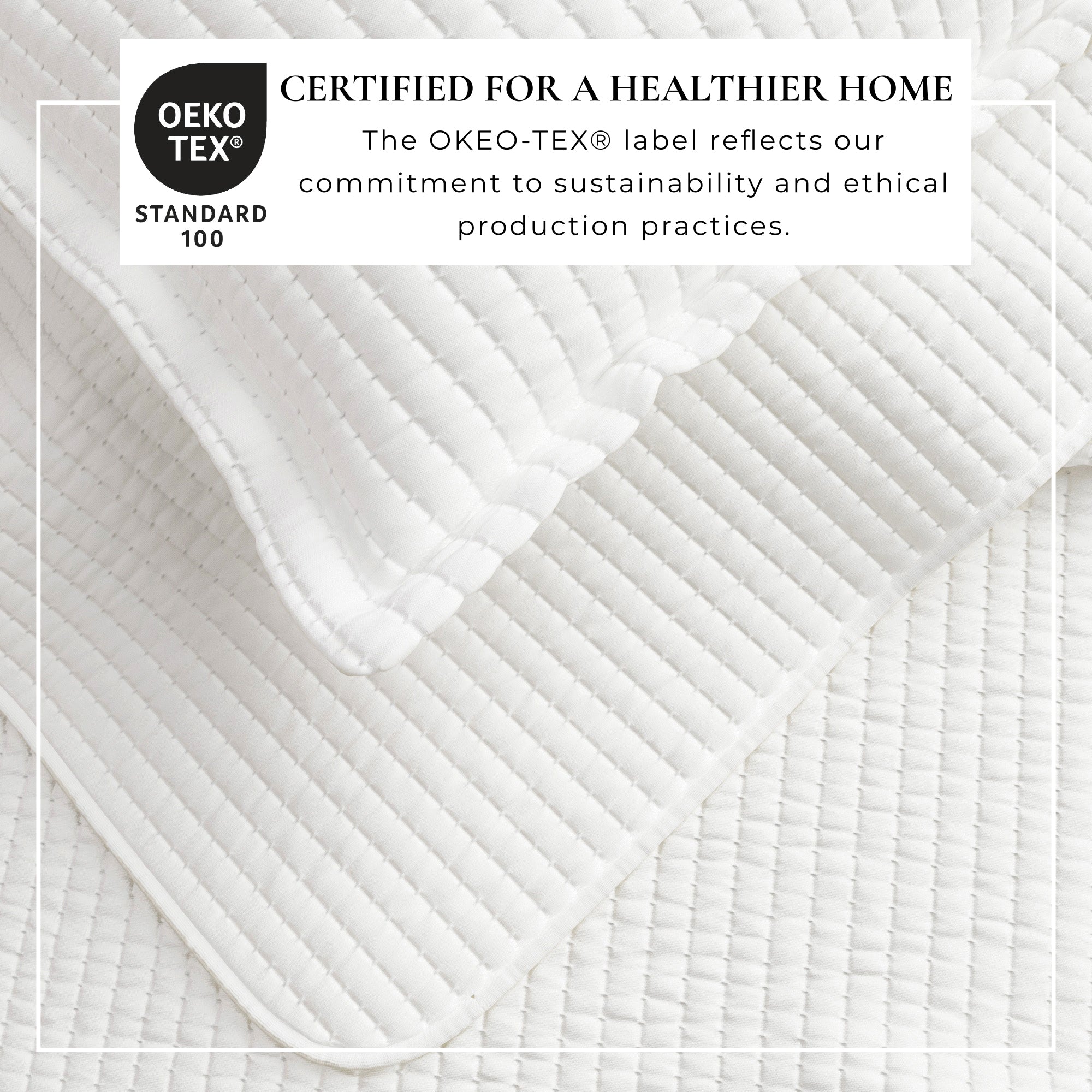 Stitched Quilt Set with Shams
