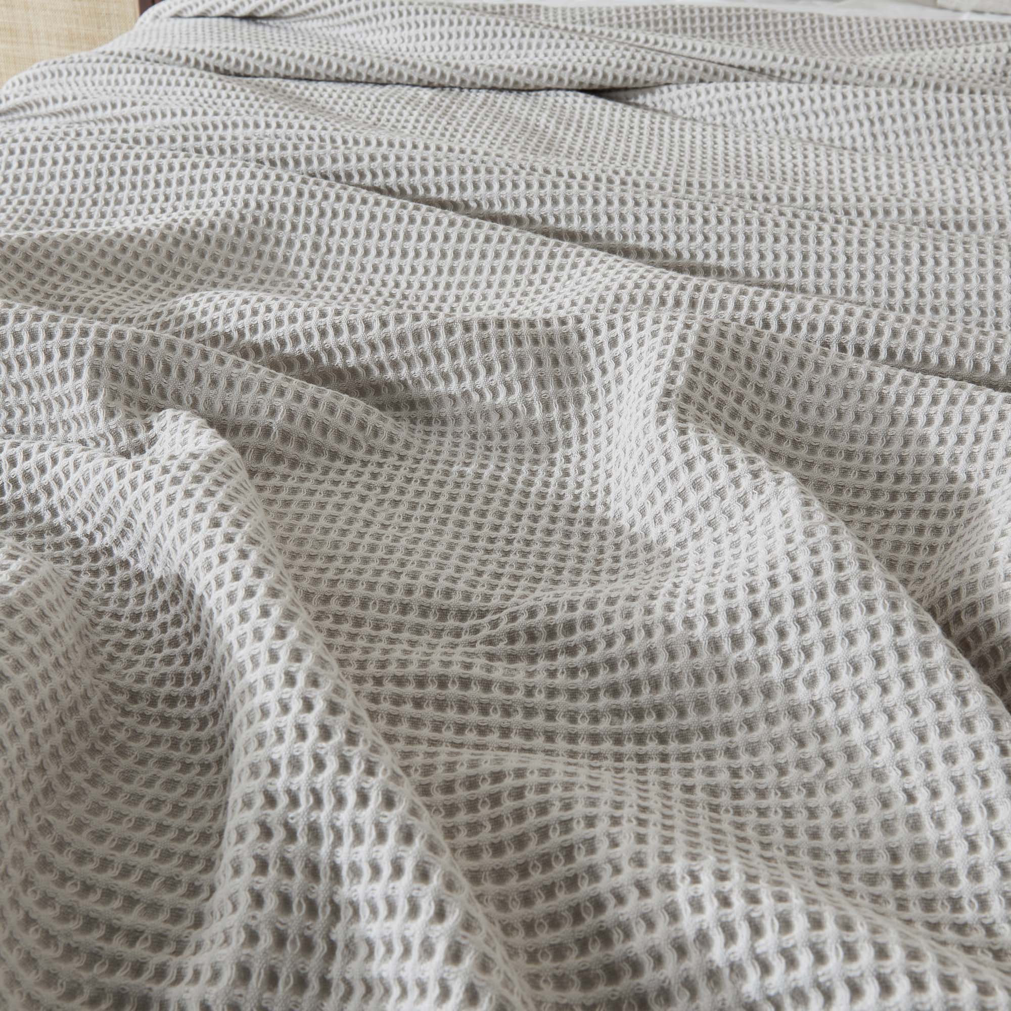 100% Cotton Waffle Weave Blanket