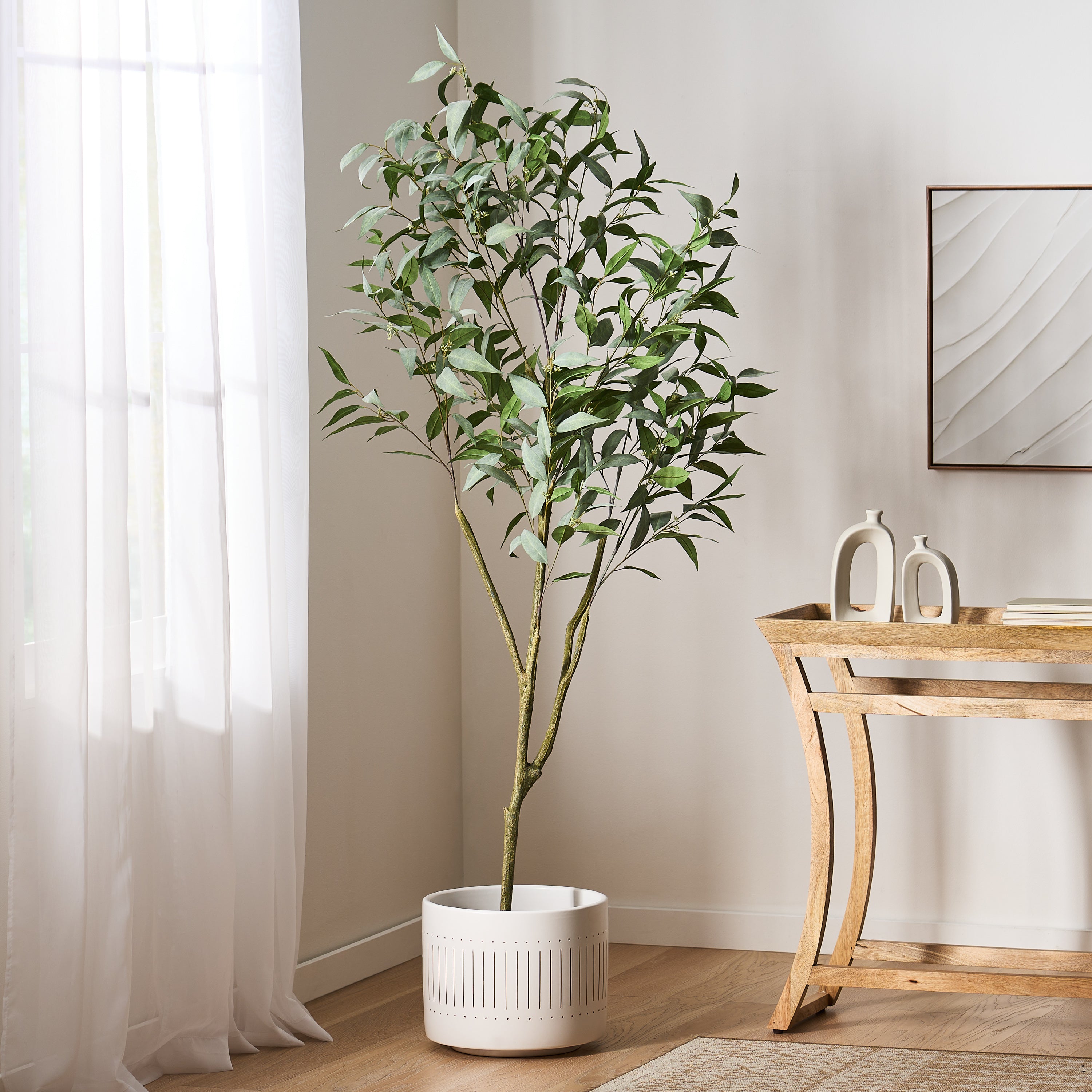 Eucalyptus Faux Bonsai Tree