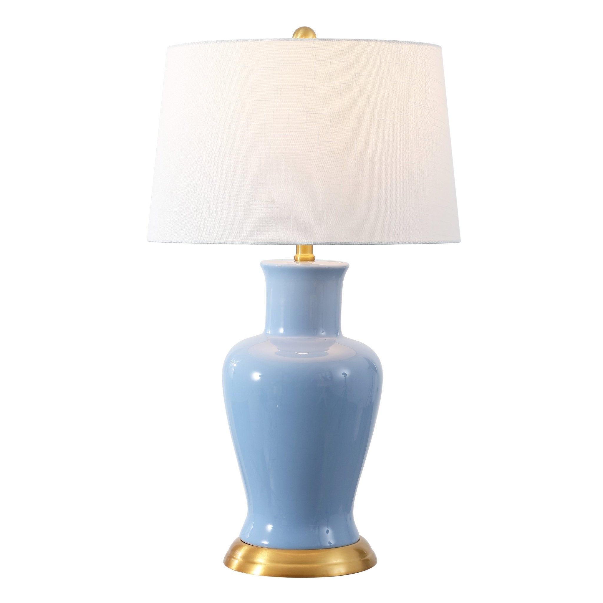 Julian Traditional Classic Ceramic Urn LED Table Lamp - Table Lamps