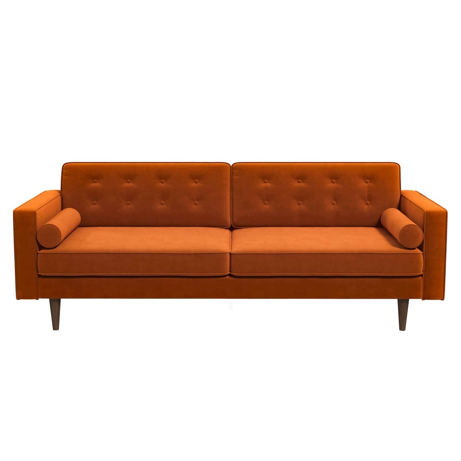 Kaleidoscopic Velvet Sofa with High Density Foam Cushion - Sofas