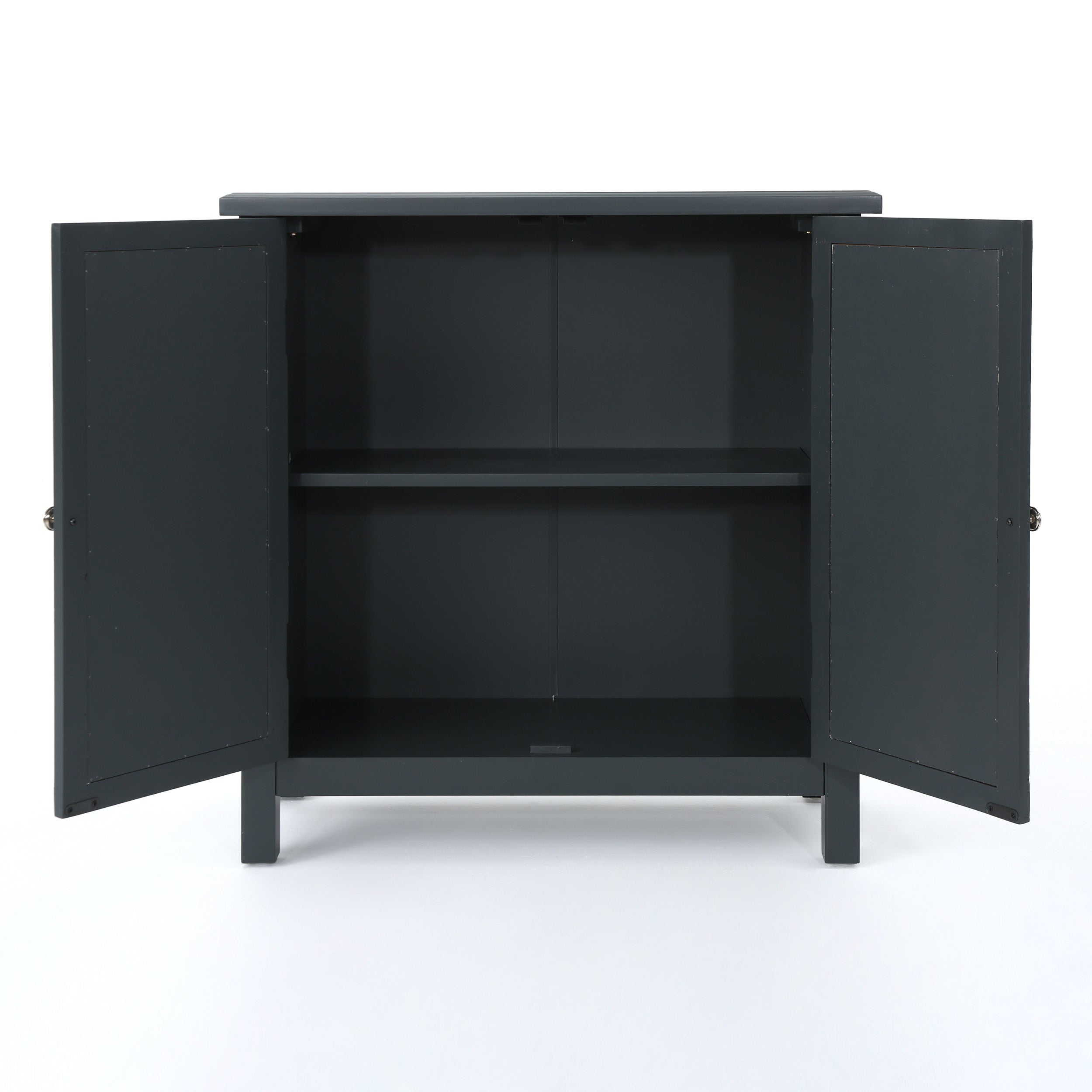 Firwood Mirror Finished Double Door Cabinet