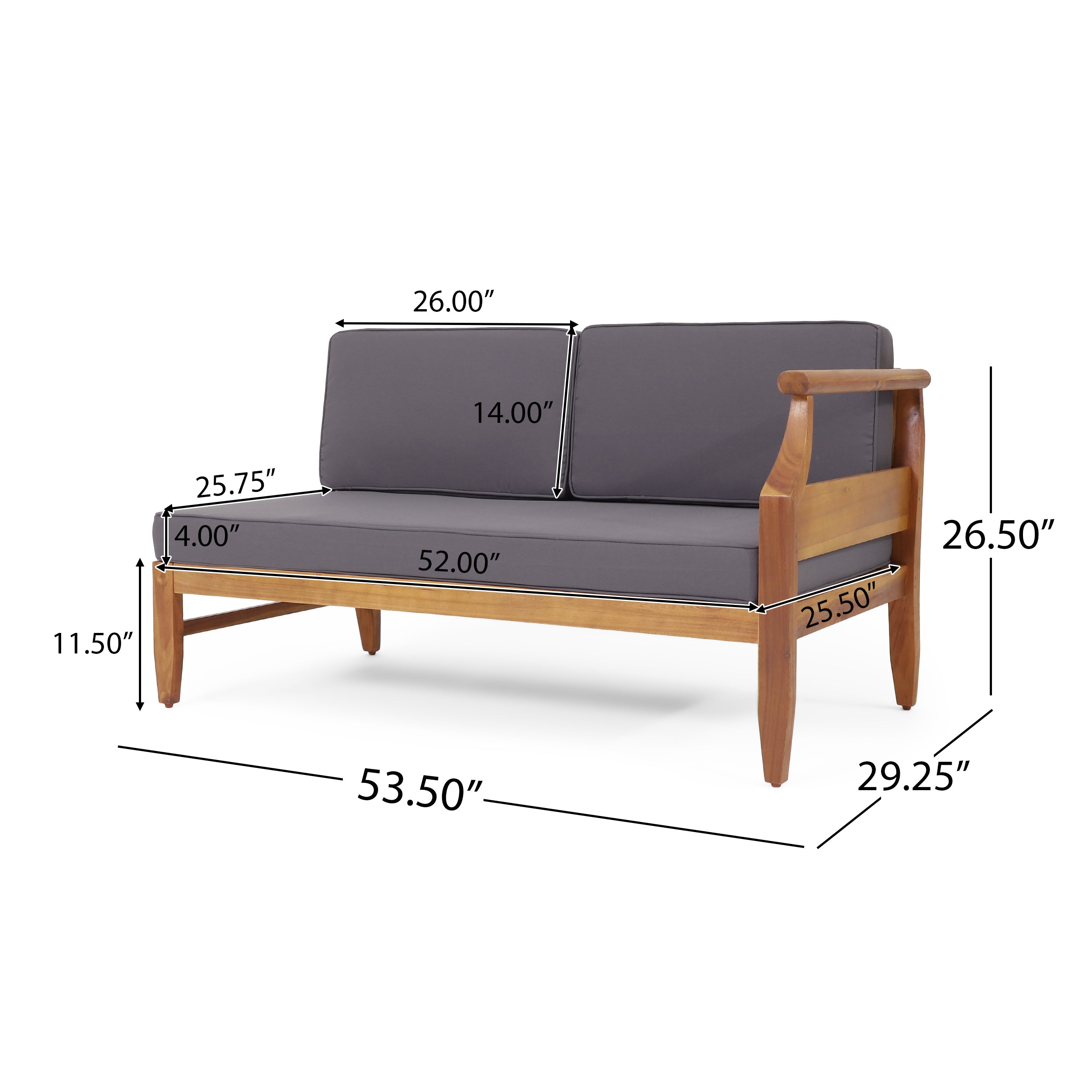 Aston Outdoor Loveseat Set