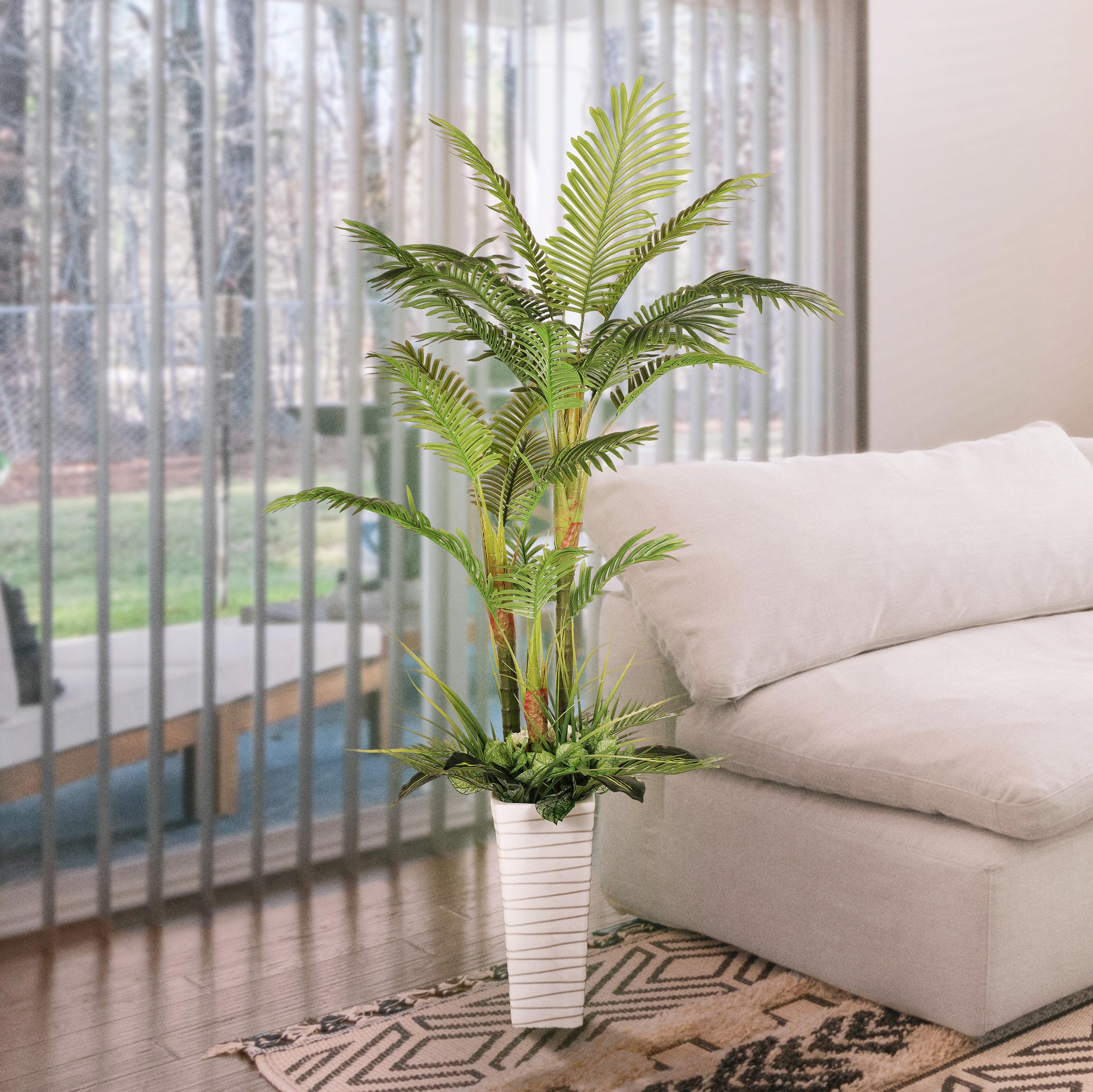 6 ft. Artificial Areca Palm Tree