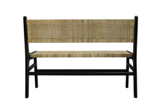 Leana Rattan Bench - Benches
