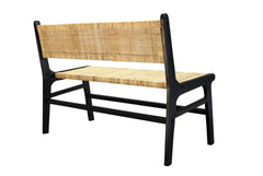 Leana Rattan Bench - Benches