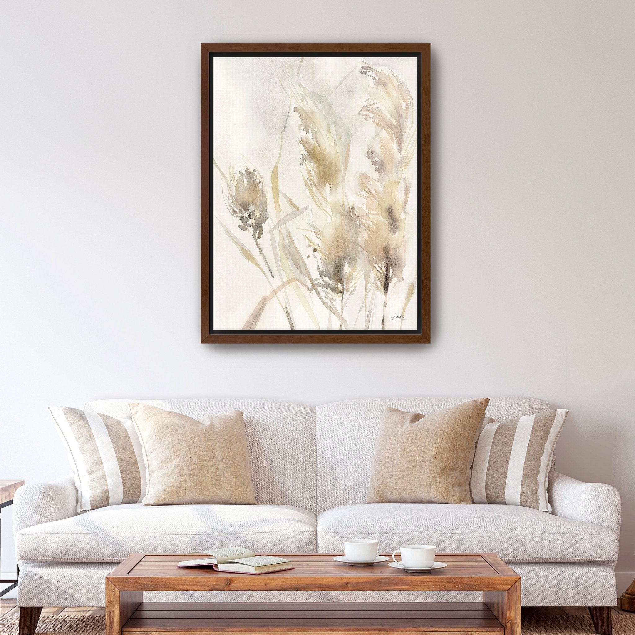 Light Grasses III Canvas Giclee - Canvas Wall Art