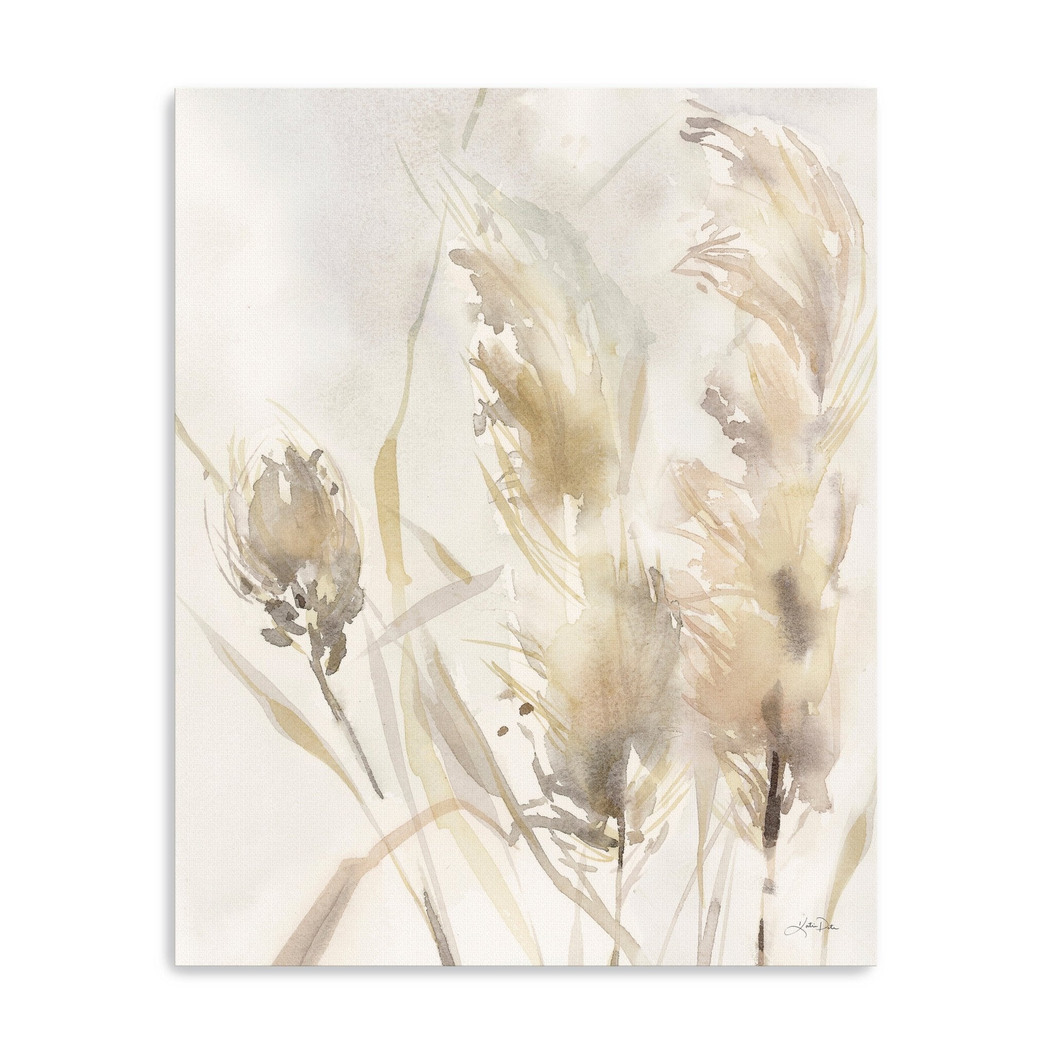Light Grasses III Canvas Giclee - Canvas Wall Art