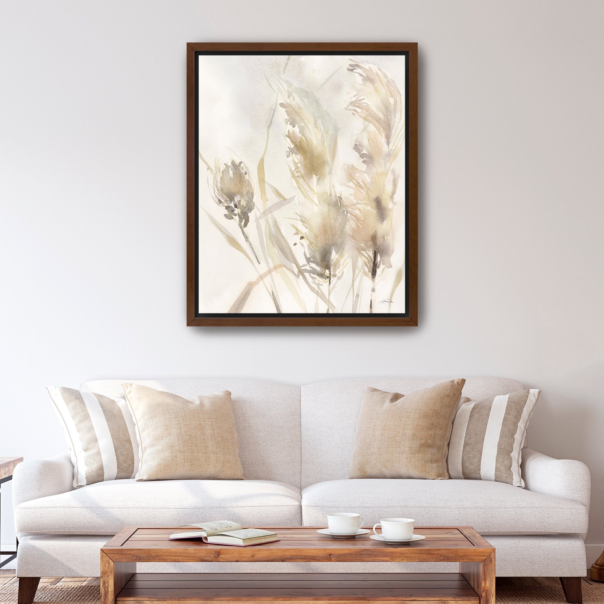 Light Grasses III Canvas Giclee - Canvas Wall Art