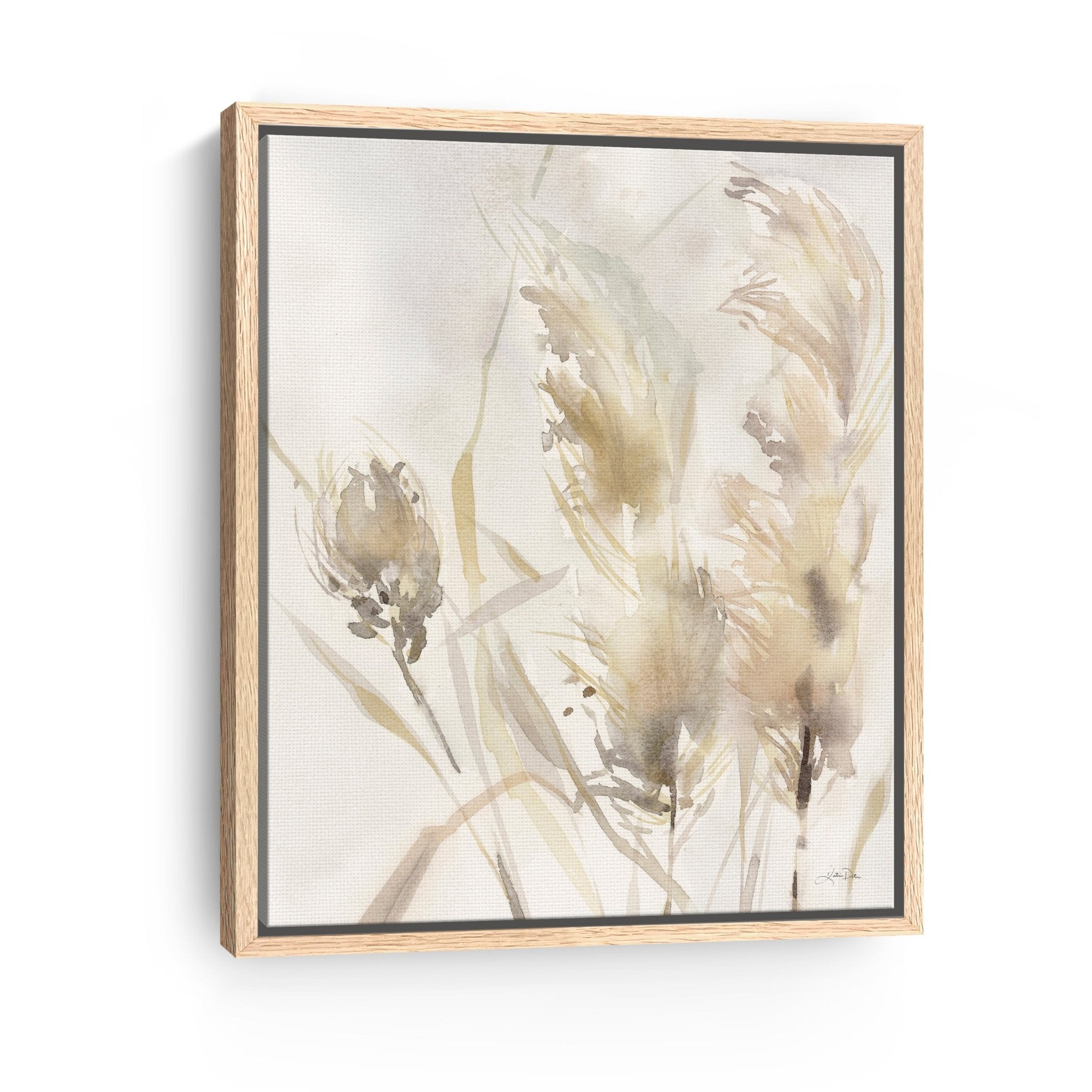 Light Grasses III Canvas Giclee - Canvas Wall Art