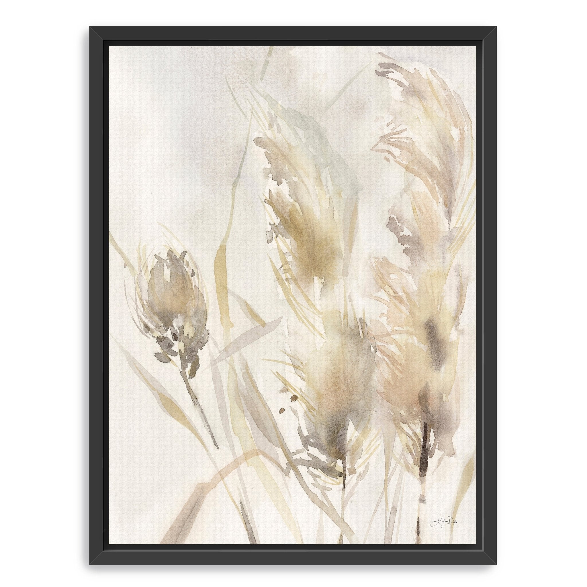 Light Grasses III Canvas Giclee - Canvas Wall Art