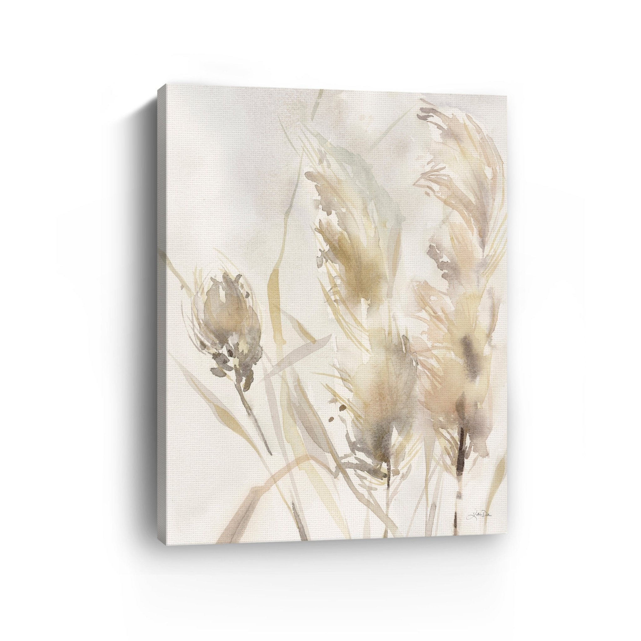 Light Grasses III Canvas Giclee - Canvas Wall Art