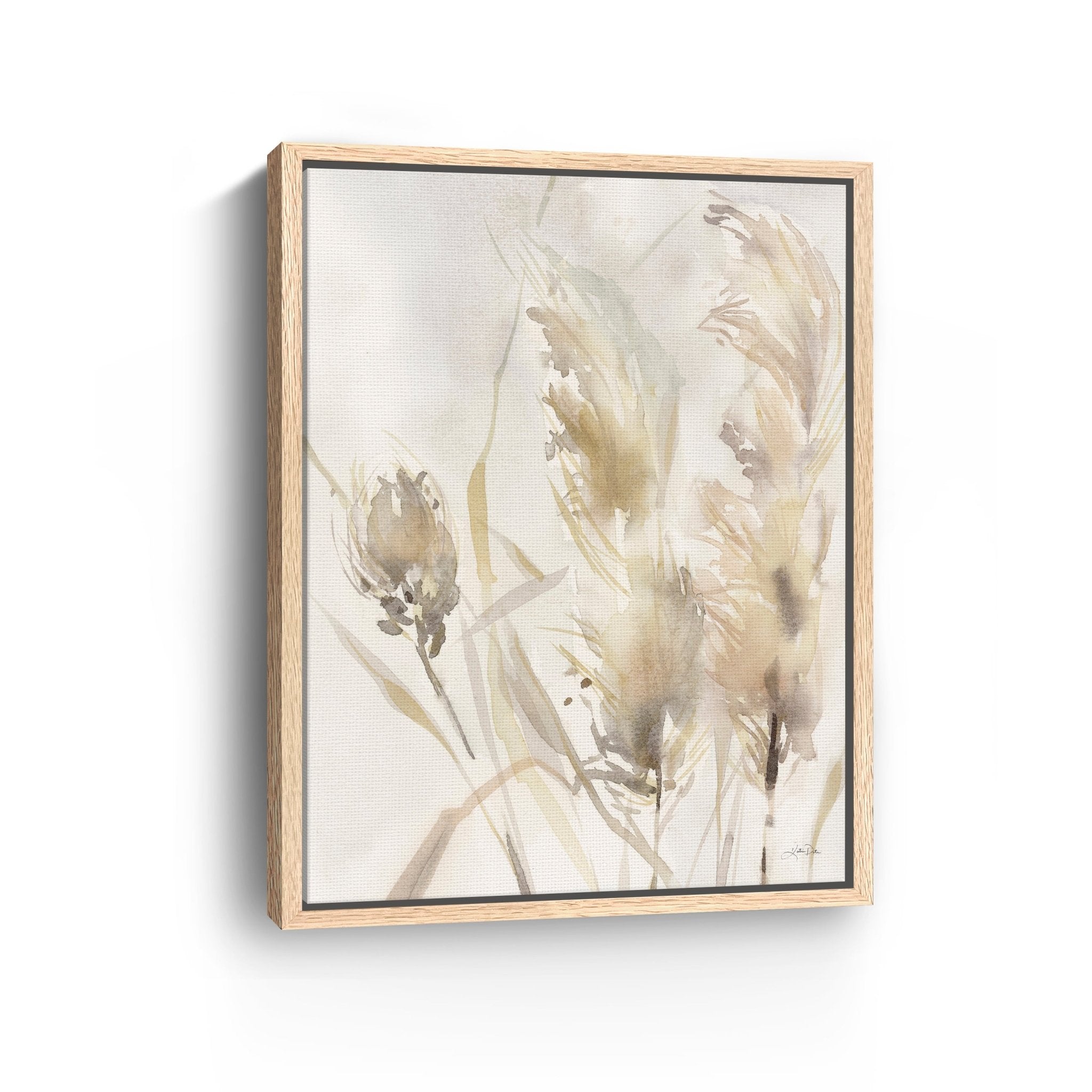 Light Grasses III Canvas Giclee - Canvas Wall Art