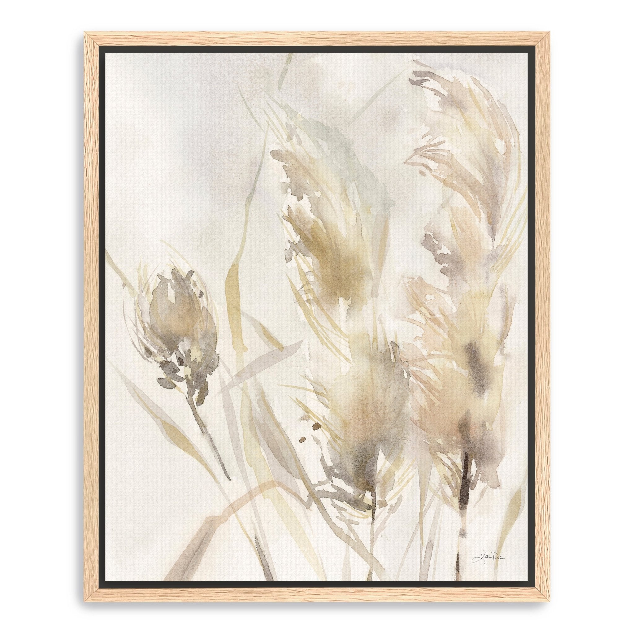 Light Grasses III Canvas Giclee - Canvas Wall Art