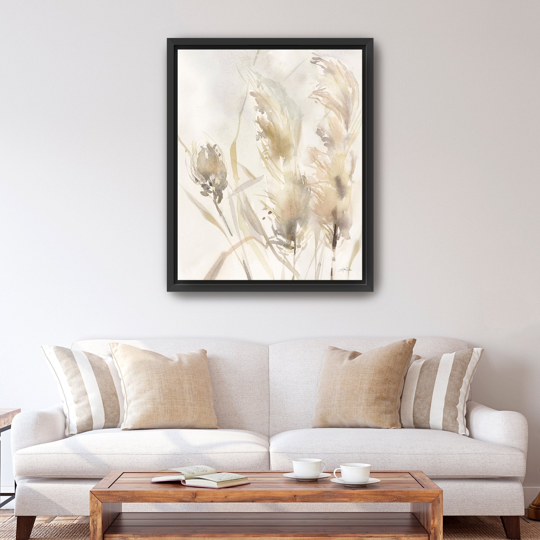 Light Grasses III Canvas Giclee - Canvas Wall Art