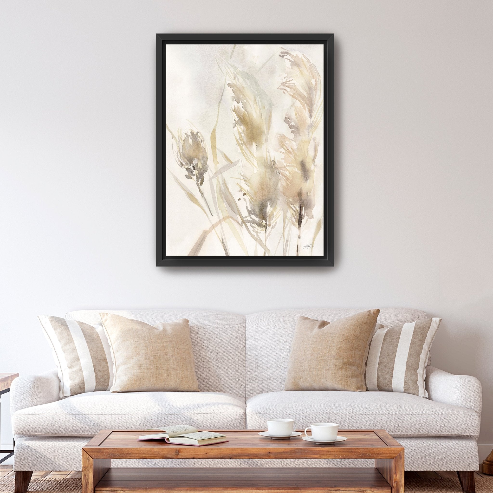 Light Grasses III Canvas Giclee - Canvas Wall Art