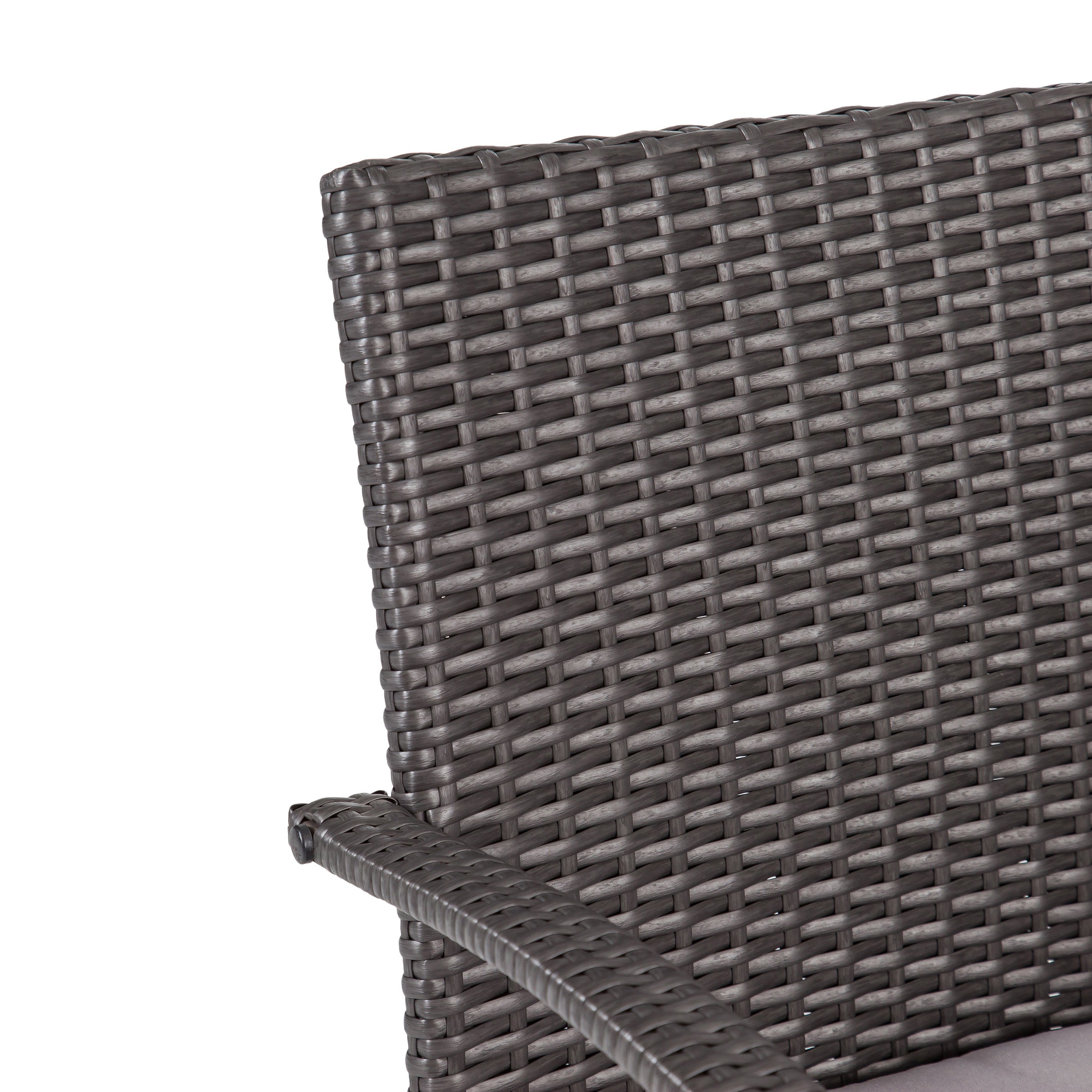 Cordoba Outdoor Wicker Dining Chairs, Set of 2