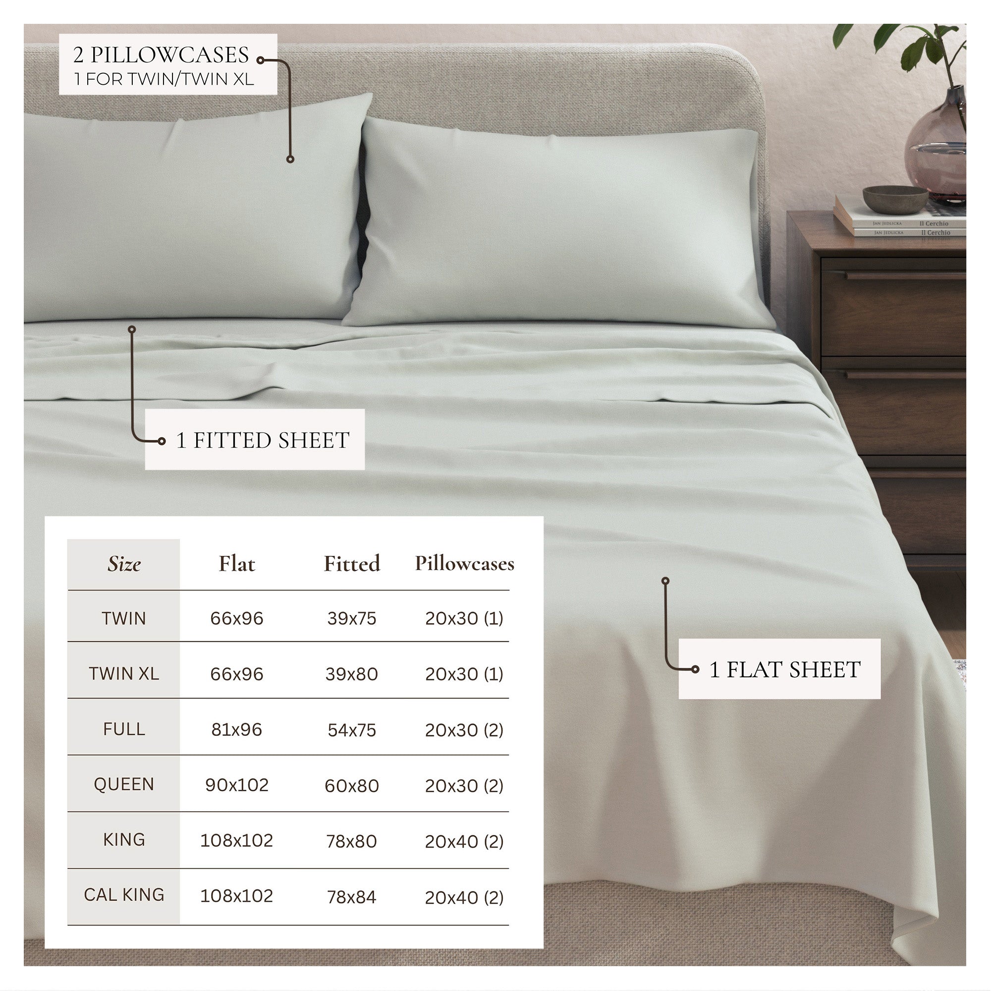 Cotton Heathered Melange Jersey Knit Sheet Set