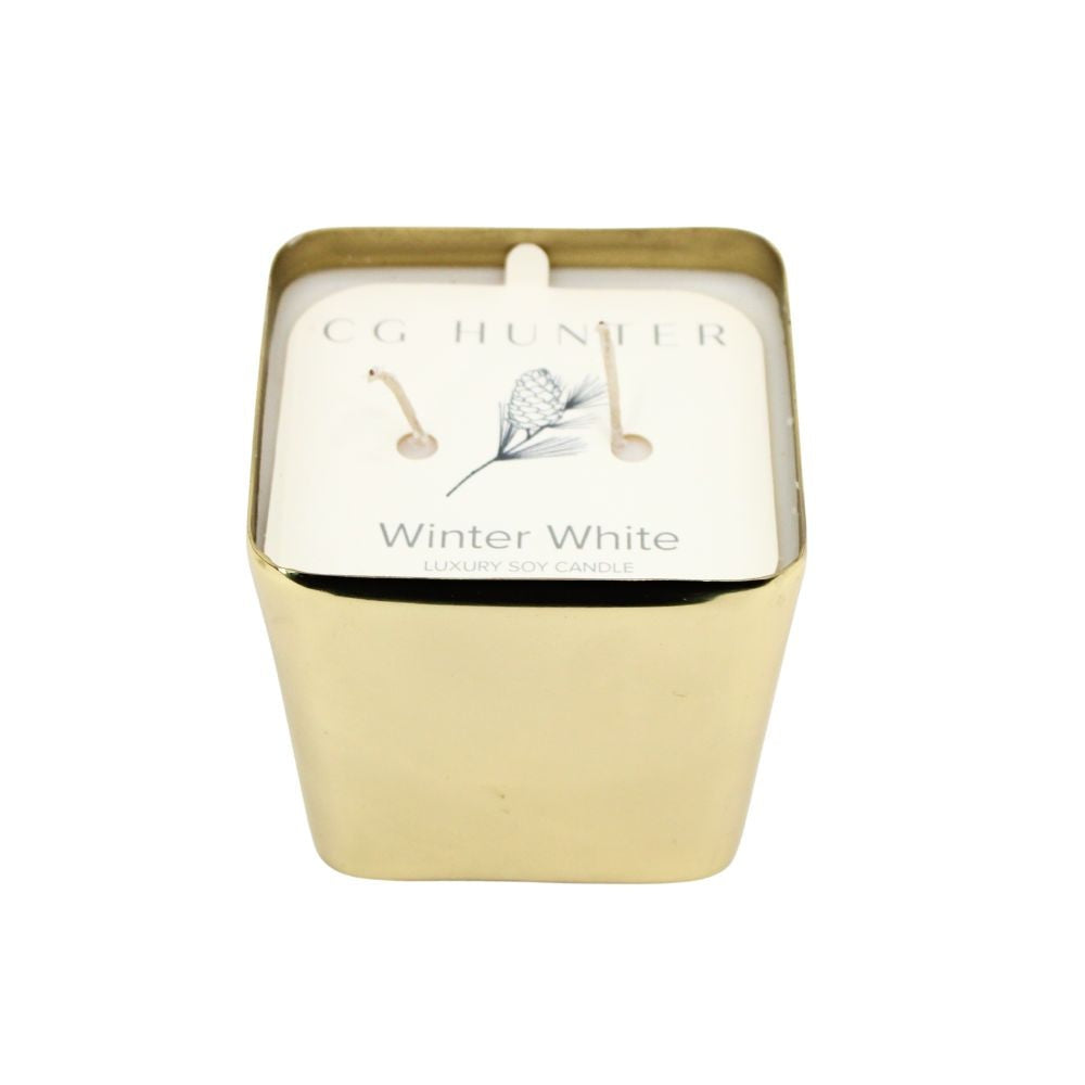 CG Hunter Winter White Luxe Candle, 20 ounce