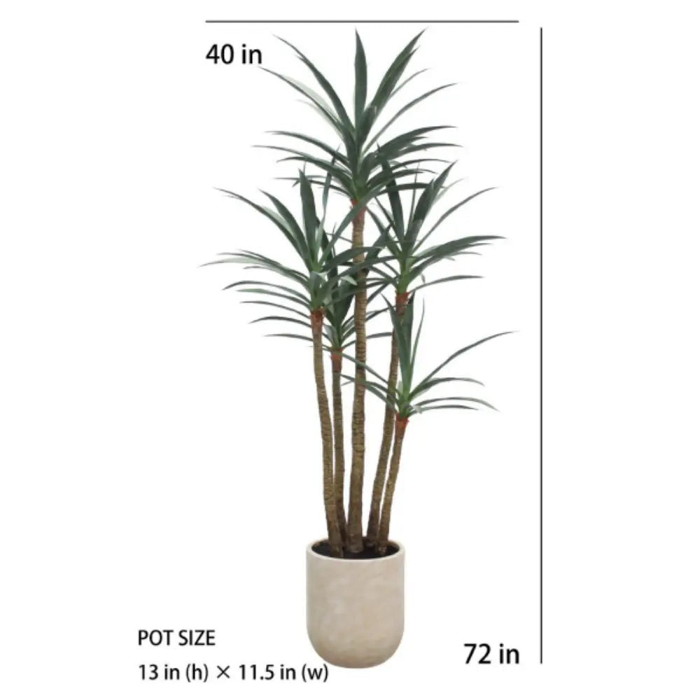 6' Artificial Yucca Tree